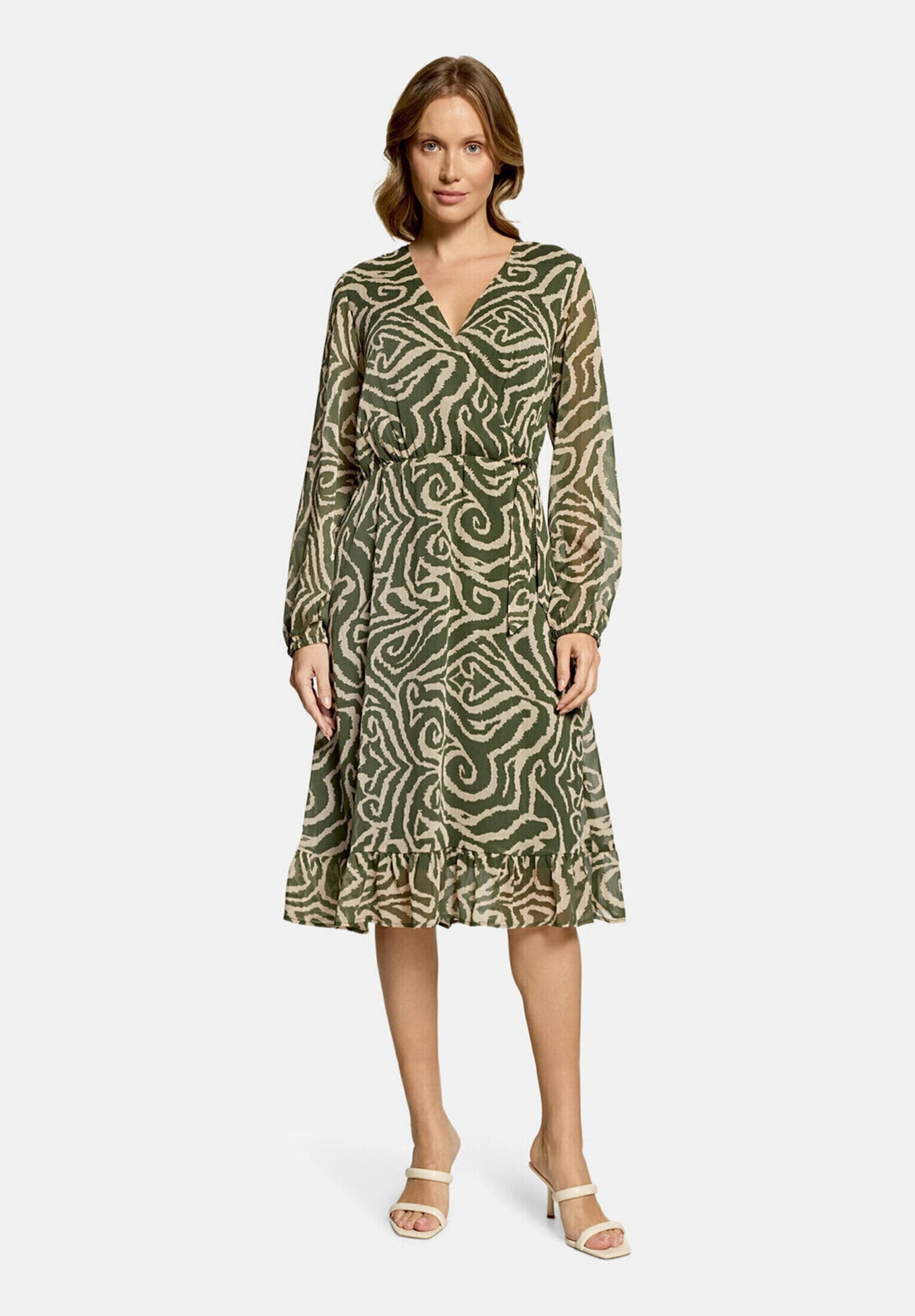 Cartoon Chiffonkleid »Damen mit Muster« Ohne Tasche