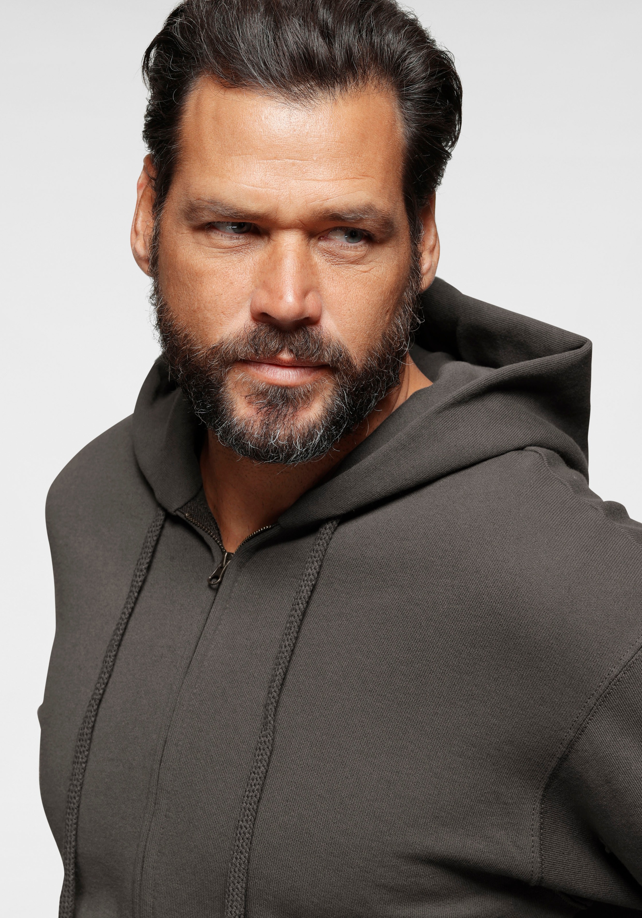 Fruit of the Loom Hoodie Graphite M 2