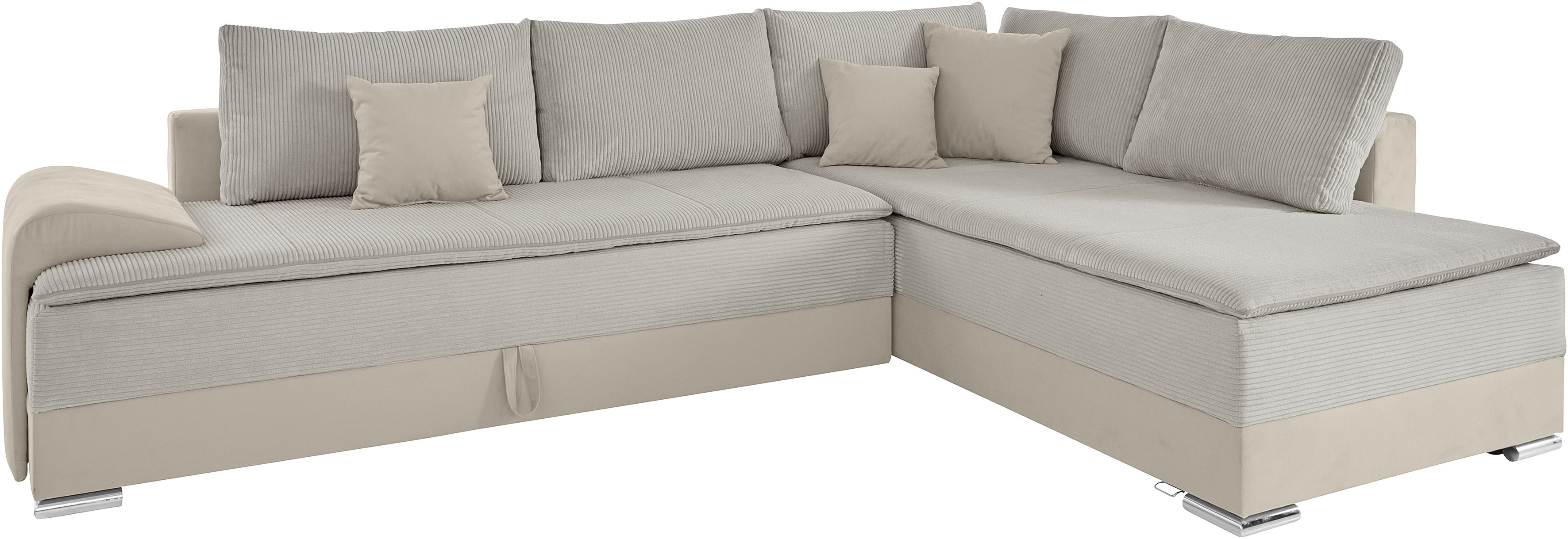 Thumbnail - INOSIGN Ecksofa "Boxspringbett Night & Day L-Form mit Dauer-Schlaffunktion mit Armlehne", mit Boxspring-Bettfunktion 180...