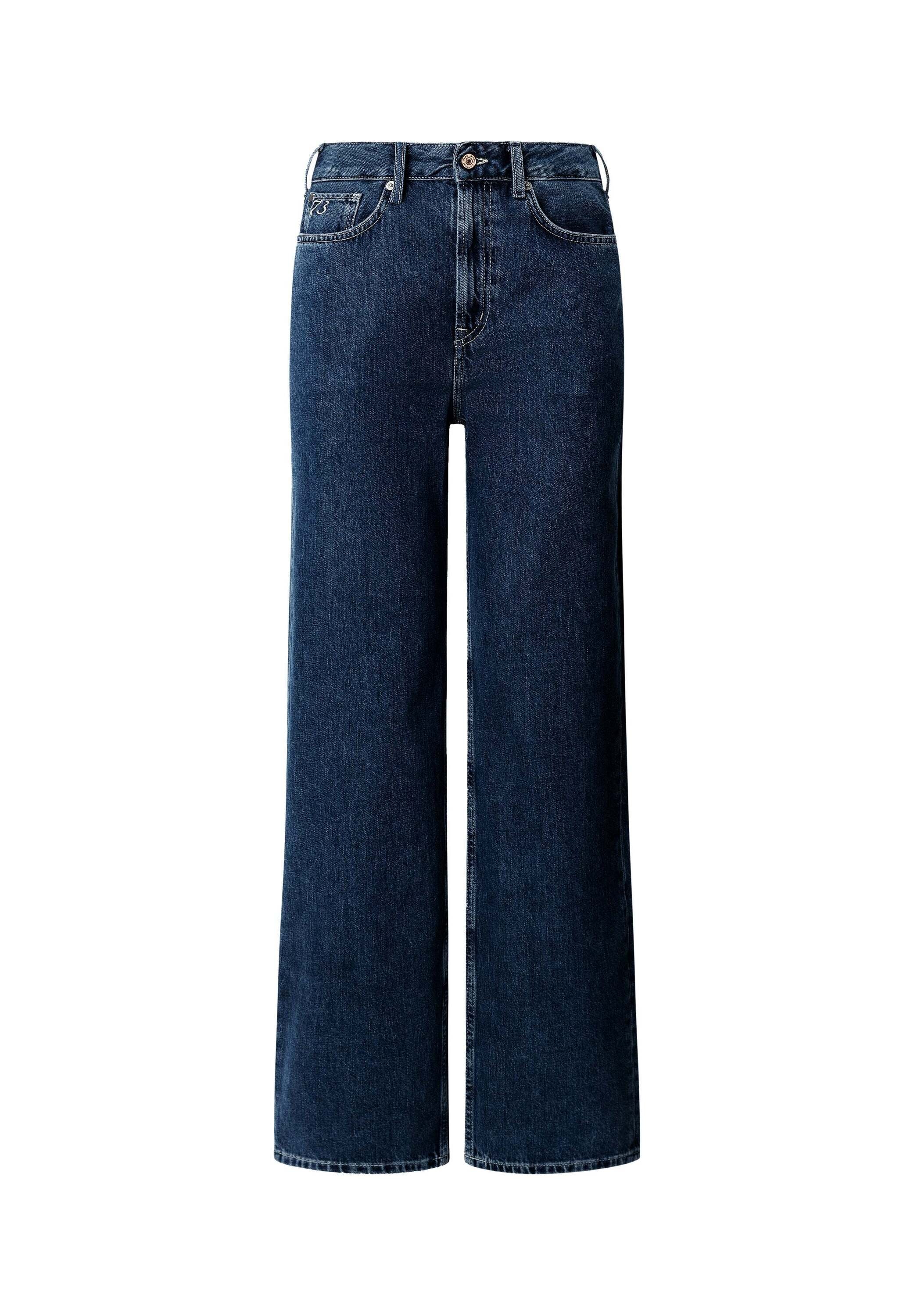 Pepe Jeans Straight-Jeans »straight leg jeans EDEN HW STRAIGHT DARK STONEWASH«