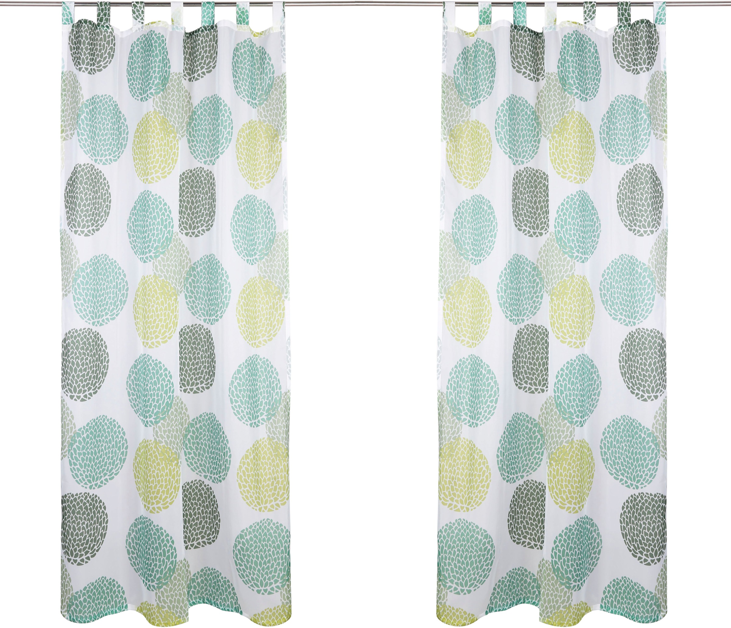 my home Gardine "Belem" Schlaufen 1 Stk. tlg. 1 oder 2 Schals, Vorhang, Fer günstig online kaufen