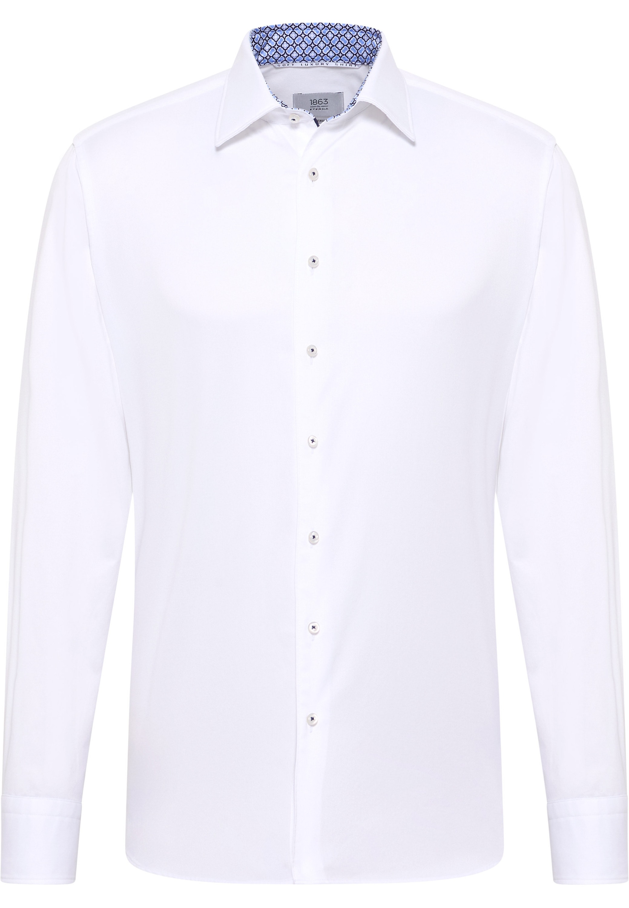 Eterna Langarmhemd »MODERN FIT«, EASY IRON (bügelleicht)