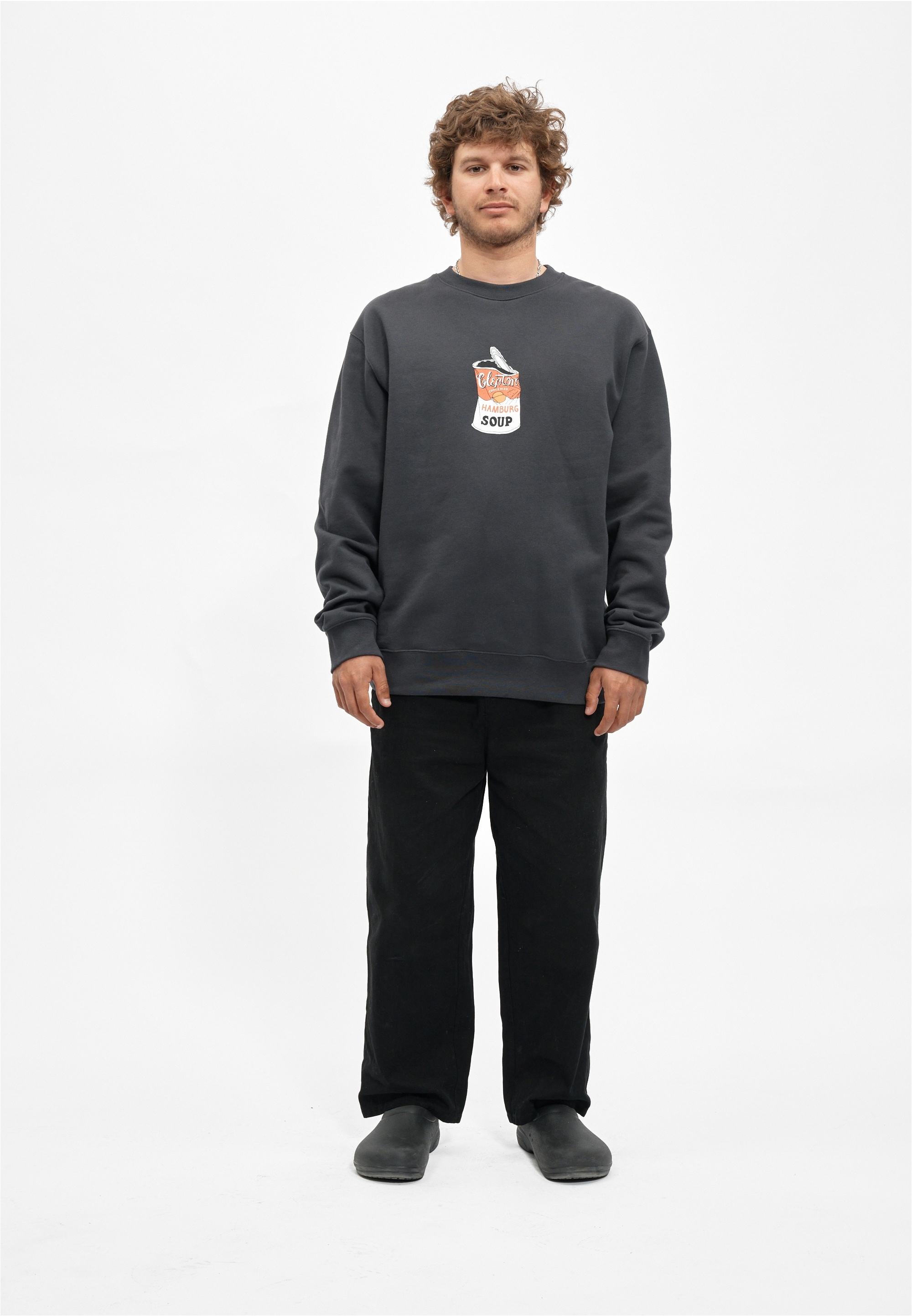 Cleptomanicx Sweatshirt »Hamburg Soup«, mit lässigem Frontprint

