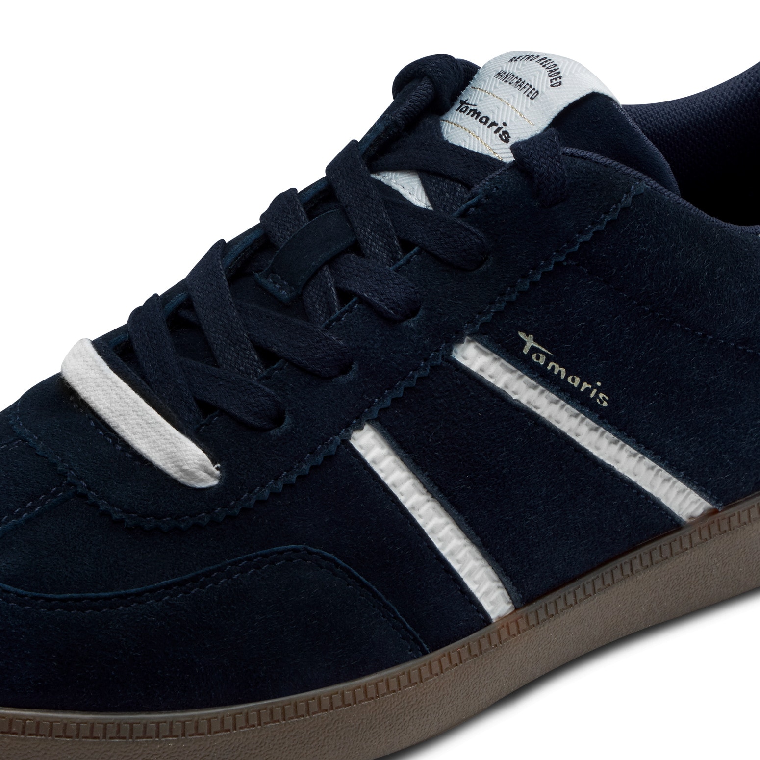Tamaris Plateausneaker, Freizeitschuh, Halbschuh, Schnürschuh mit gepolstertem Schaftrand