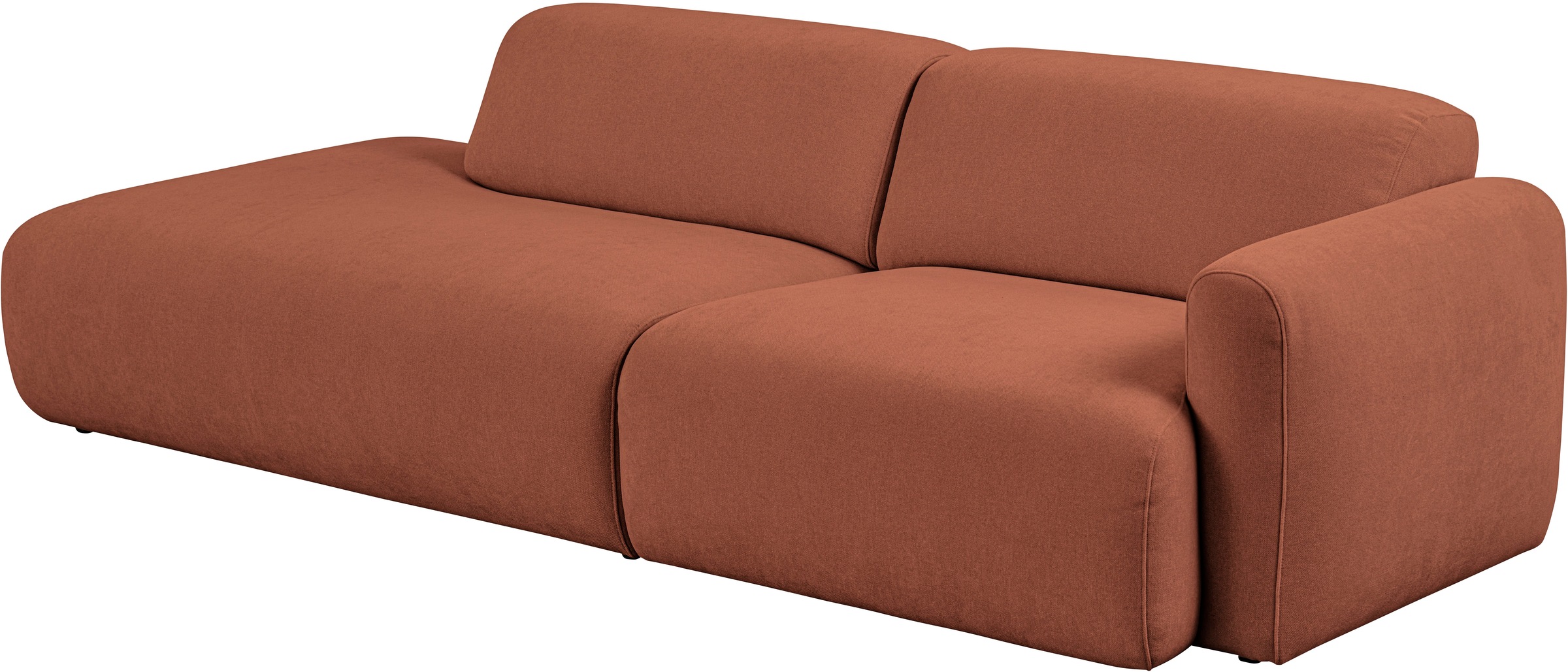 andas 2-Sitzer »Myrland«, Breite 220 cm, Chenille, Easy Clean Stoff, mit Kaltschaum