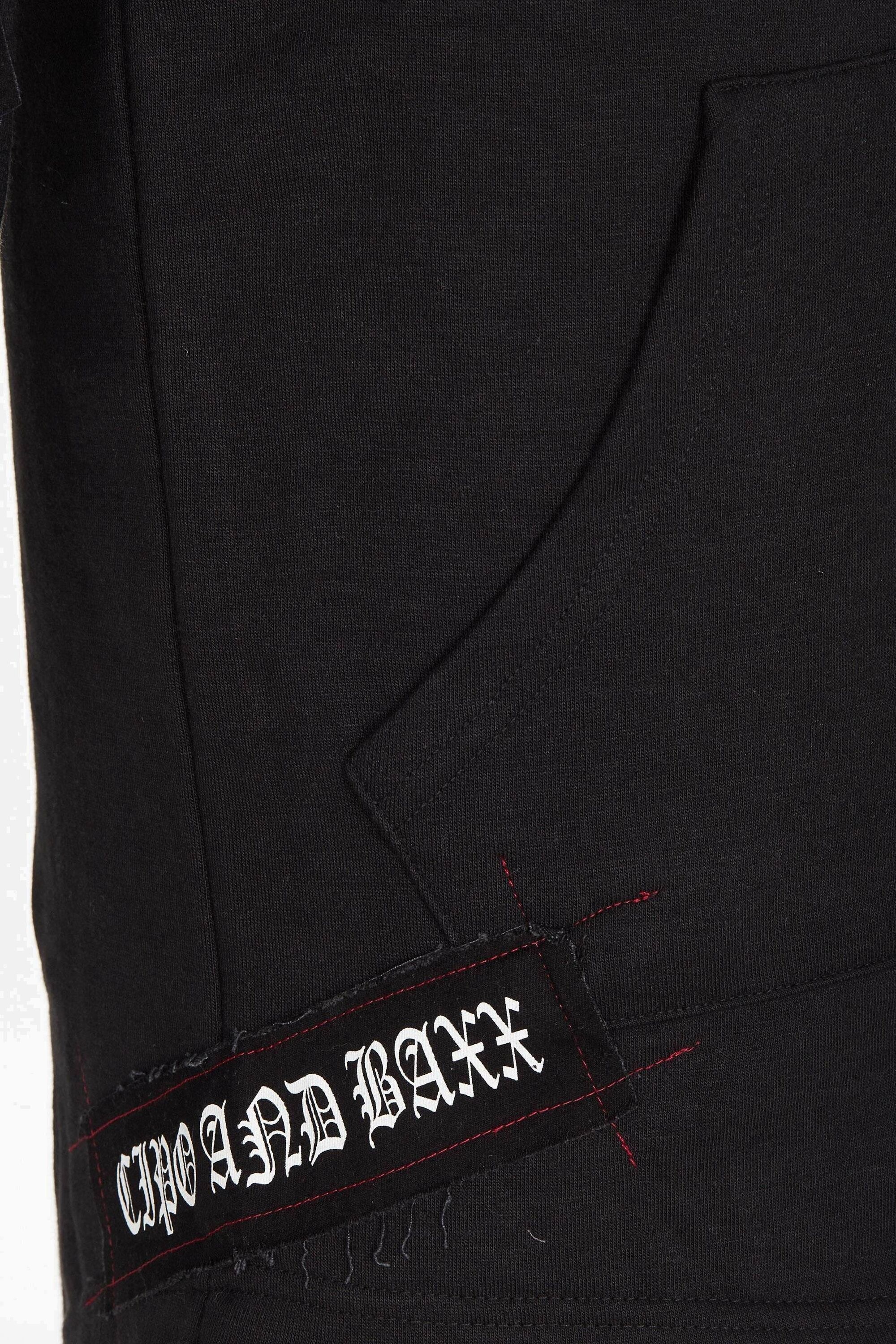 Cipo & Baxx Sweatjacke »Sweatjacke«, mit coolen Stickereien, CL-240
