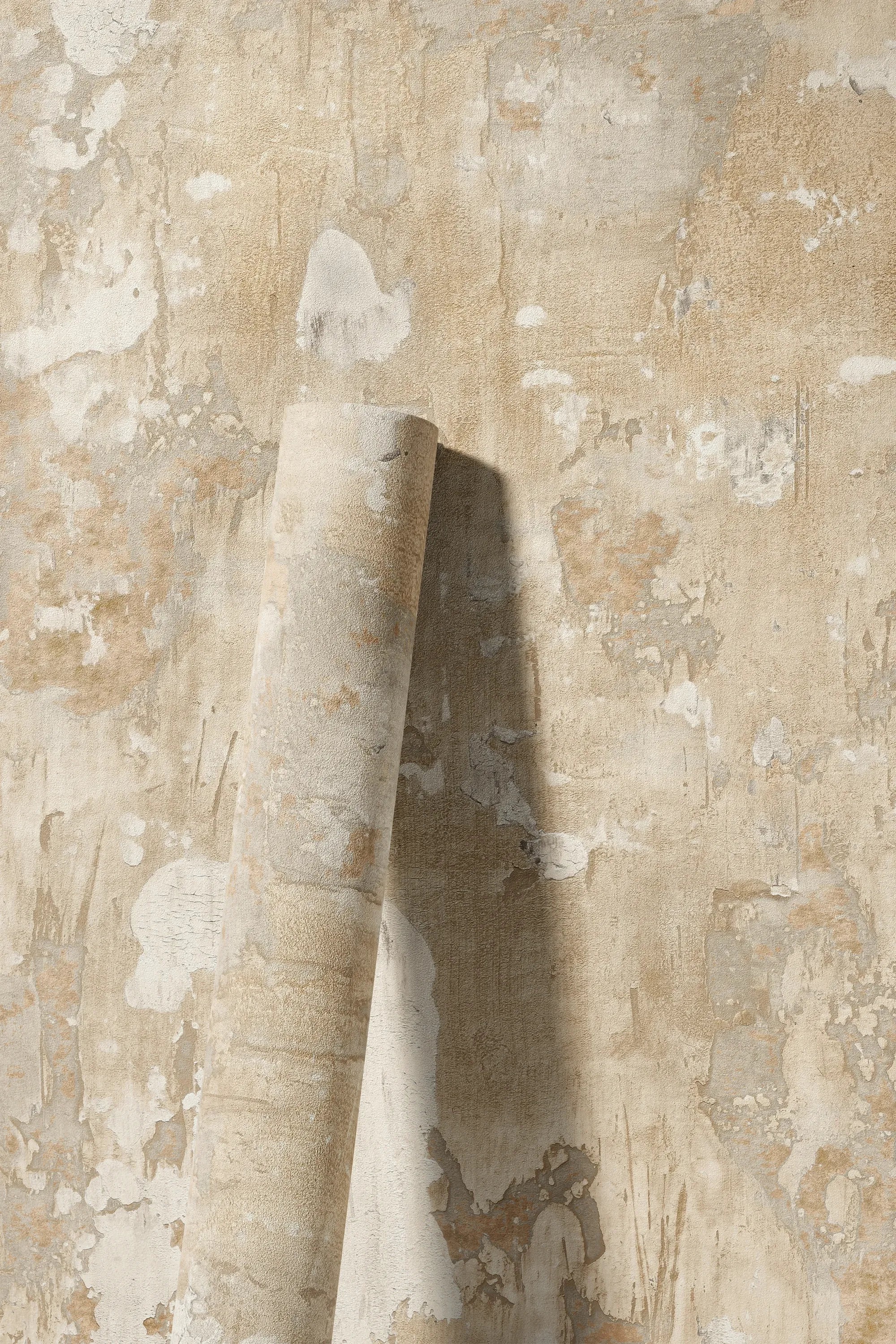 living walls Vliestapete »LIMITED – Vintage Holzpaneele Fototapete« Holz | realistisch leicht strukturiert Verwitterte Holzplanken mit authentischer Patina