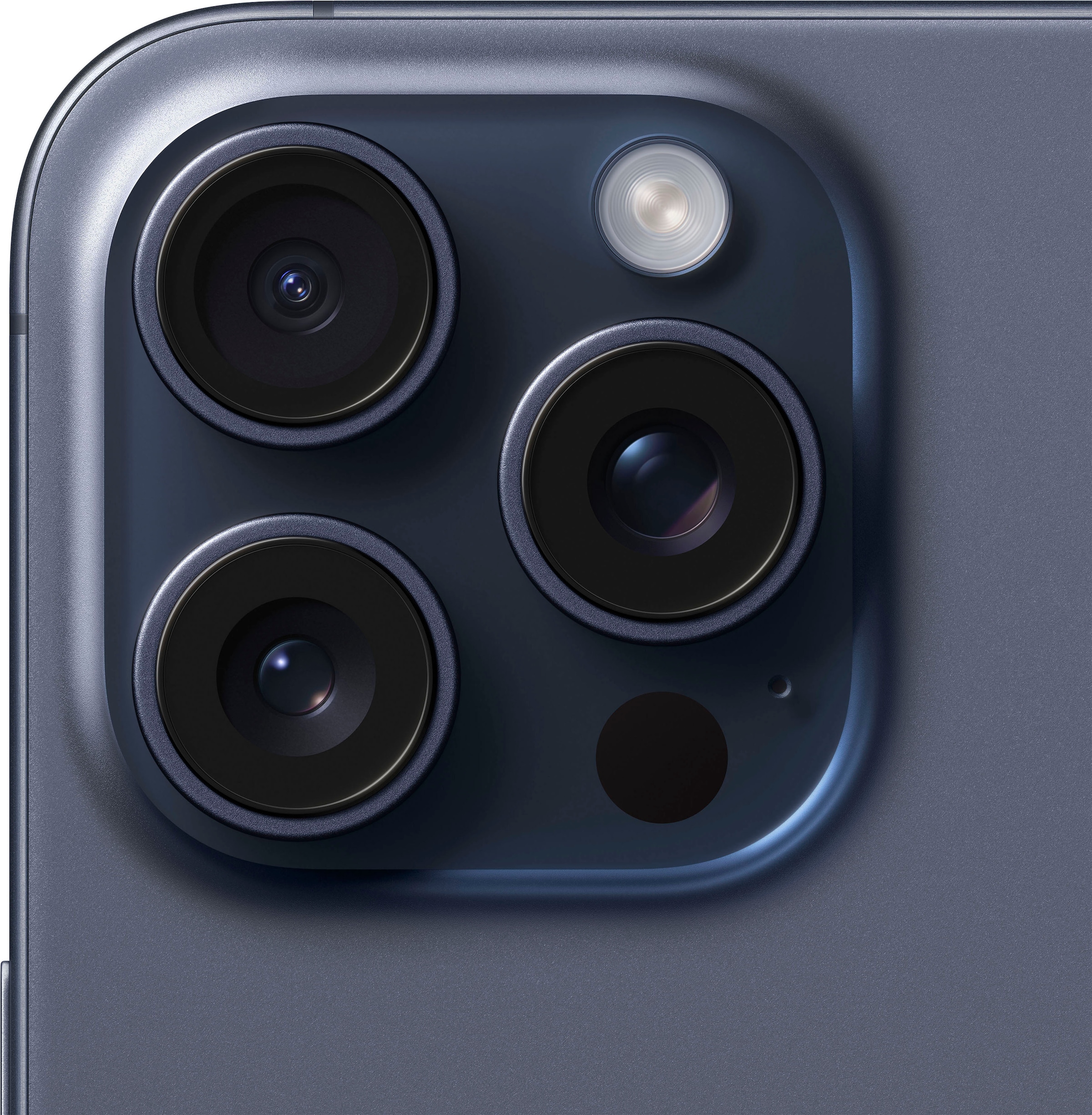 Apple Smartphone »iPhone 15 Pro Max 512GB«, Blue Titanium, 17 cm/6,7 Zoll, 512 GB Speicherplatz, 48 MP Kamera