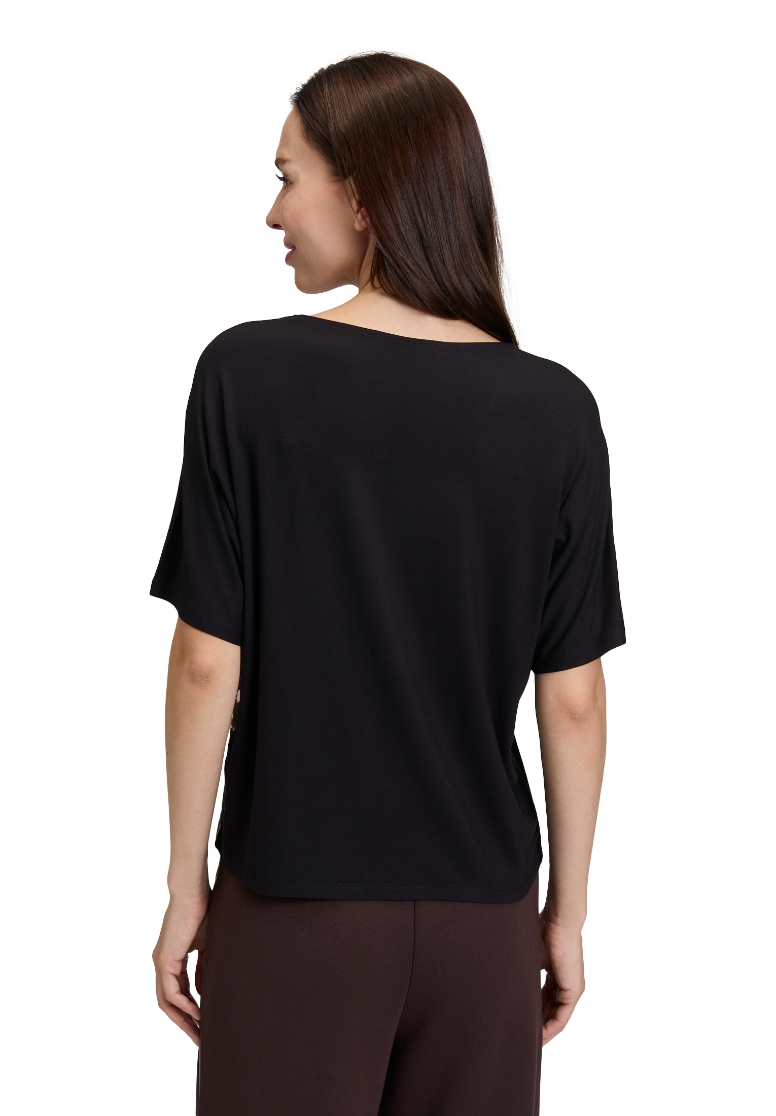 Betty Barclay Kurzarmshirt »Betty Barclay Damen Oversize-Shirt mit Aufdruck«, (1 tlg.)