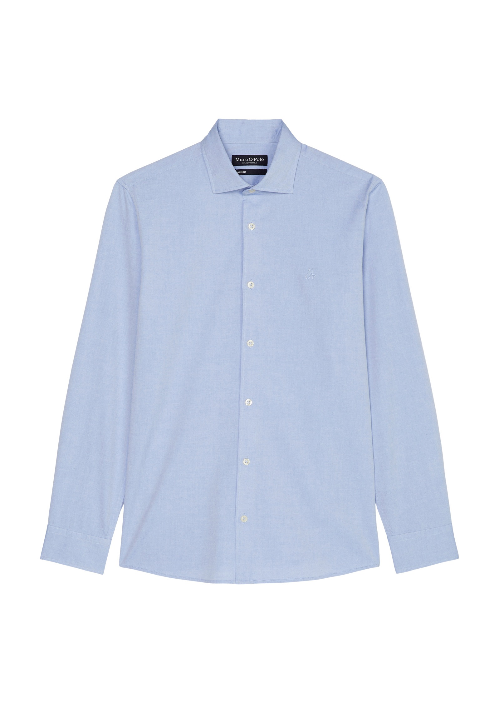 Marc OPolo Langarmhemd "aus reiner Bio-Baumwolle" günstig online kaufen