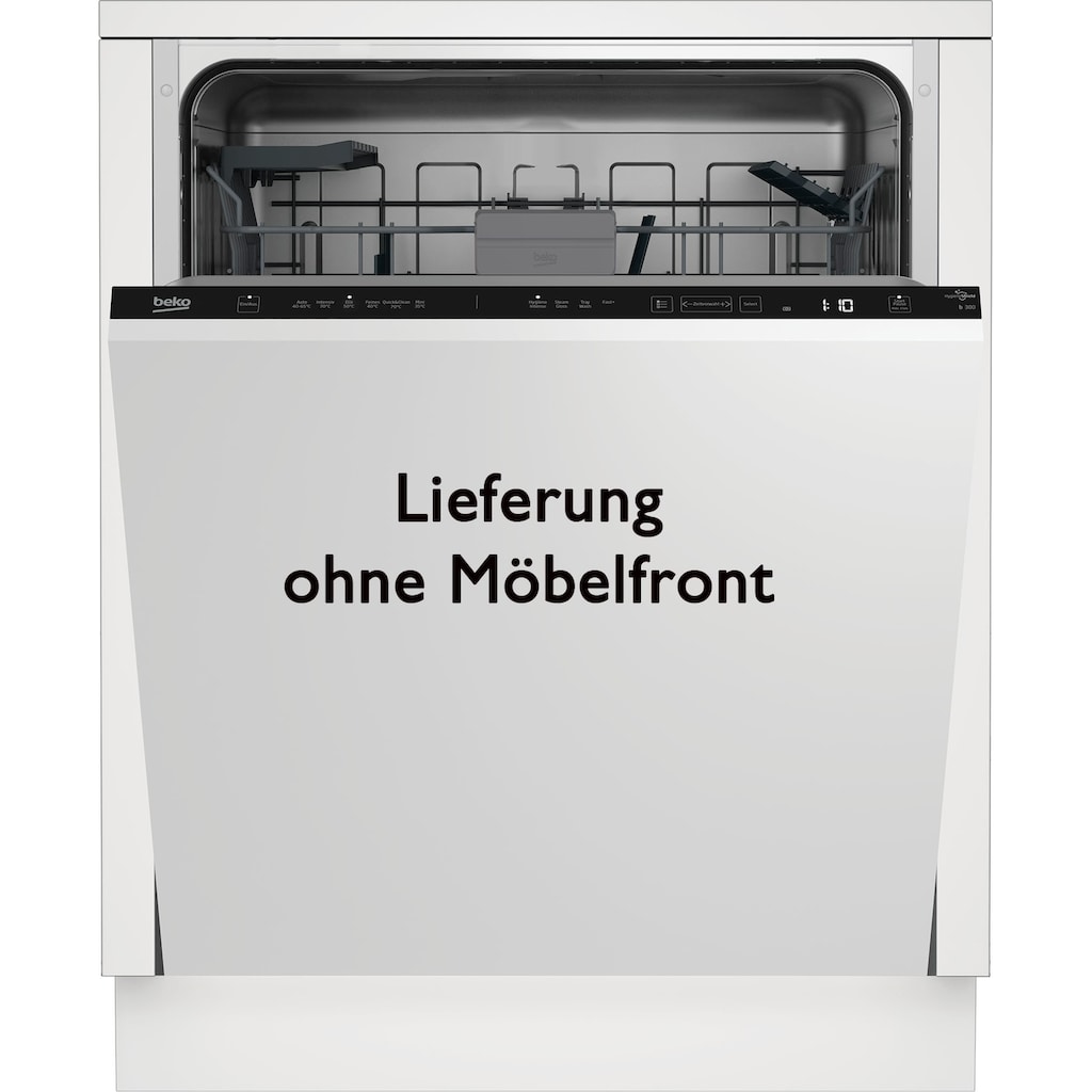 BEKO vollintegrierbarer Geschirrspüler »DIT6634«, DIT6634, 14 Maßgedecke