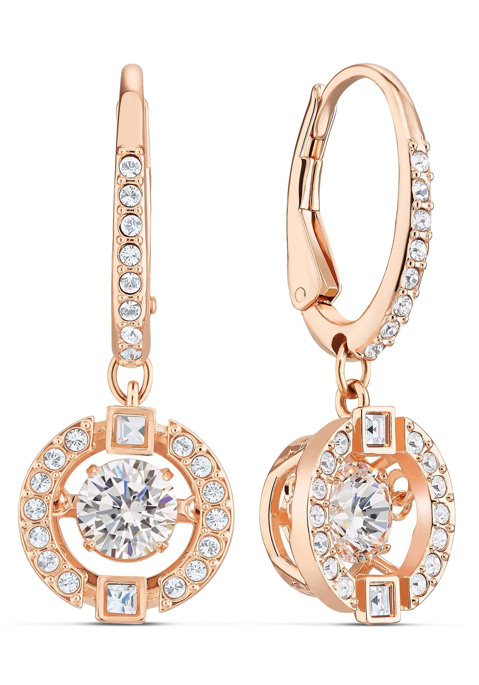 Swarovski Paar Ohrhänger »Una Sparkling Dc, 5504753«, mit Swarovski® Kristall