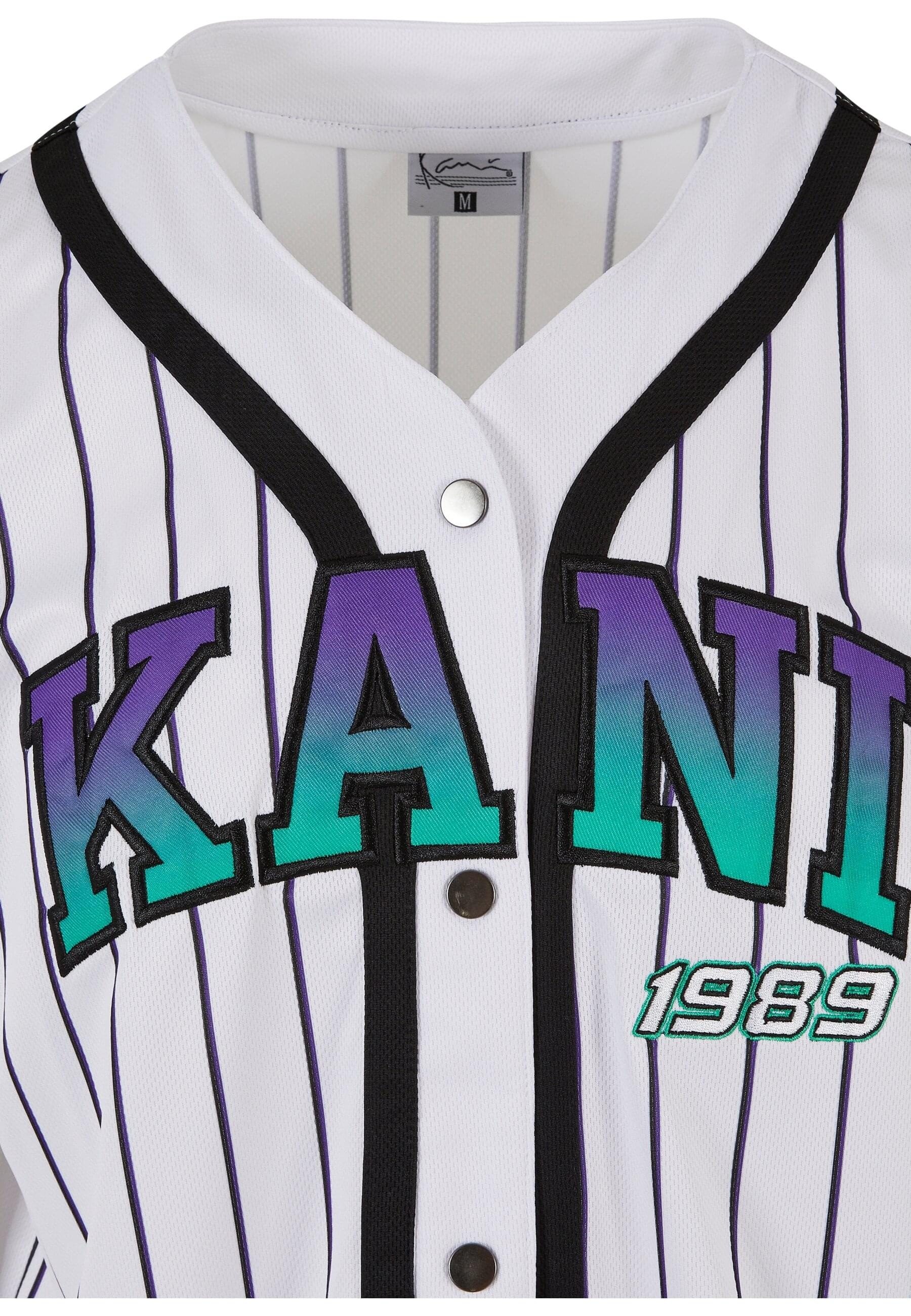 Karl Kani T-Shirt »Karl Kani Herren KM233-003-2 KK Serif Pinstripe Baseball Shirt«, (1 tlg.)