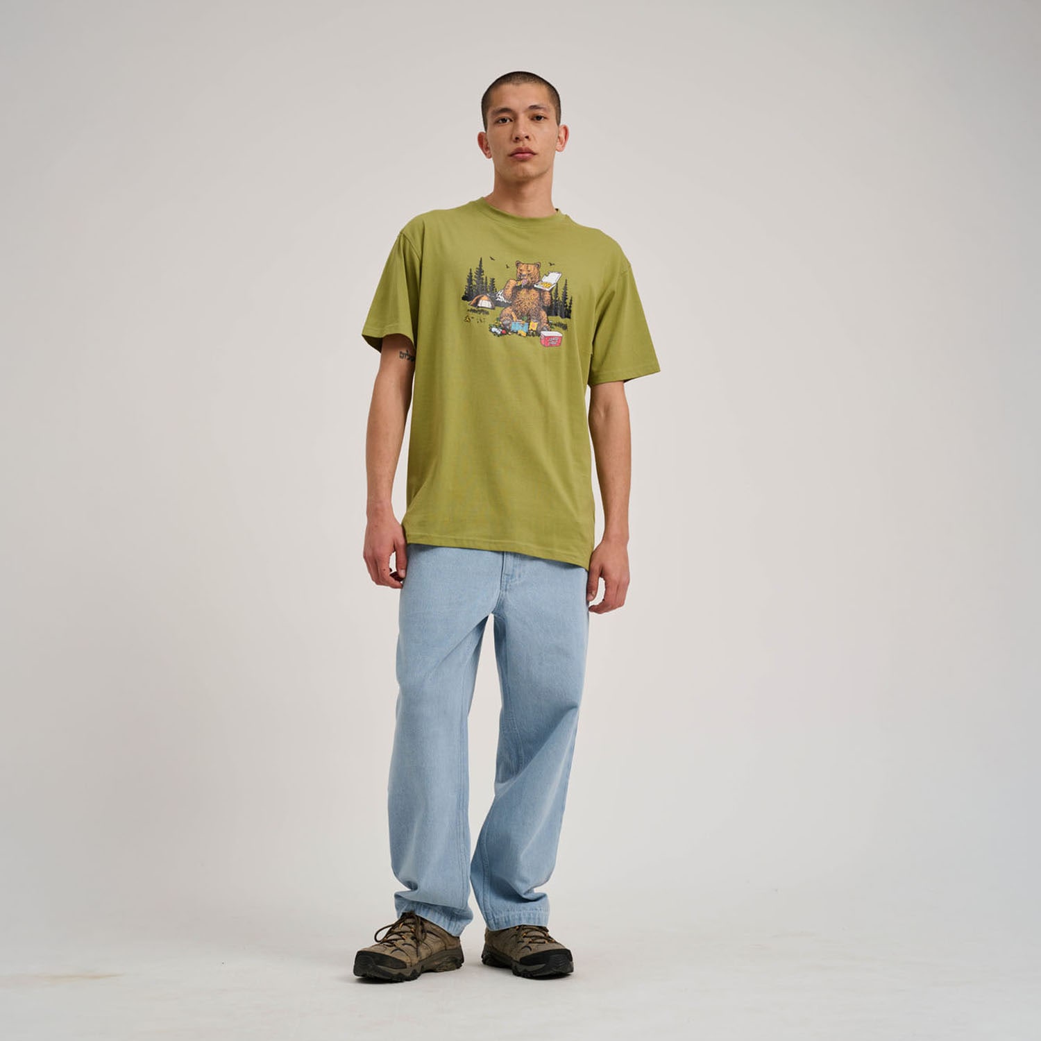 Santa Cruz T-Shirt »BRAUN PIZZA BEAR T-SHIRT«