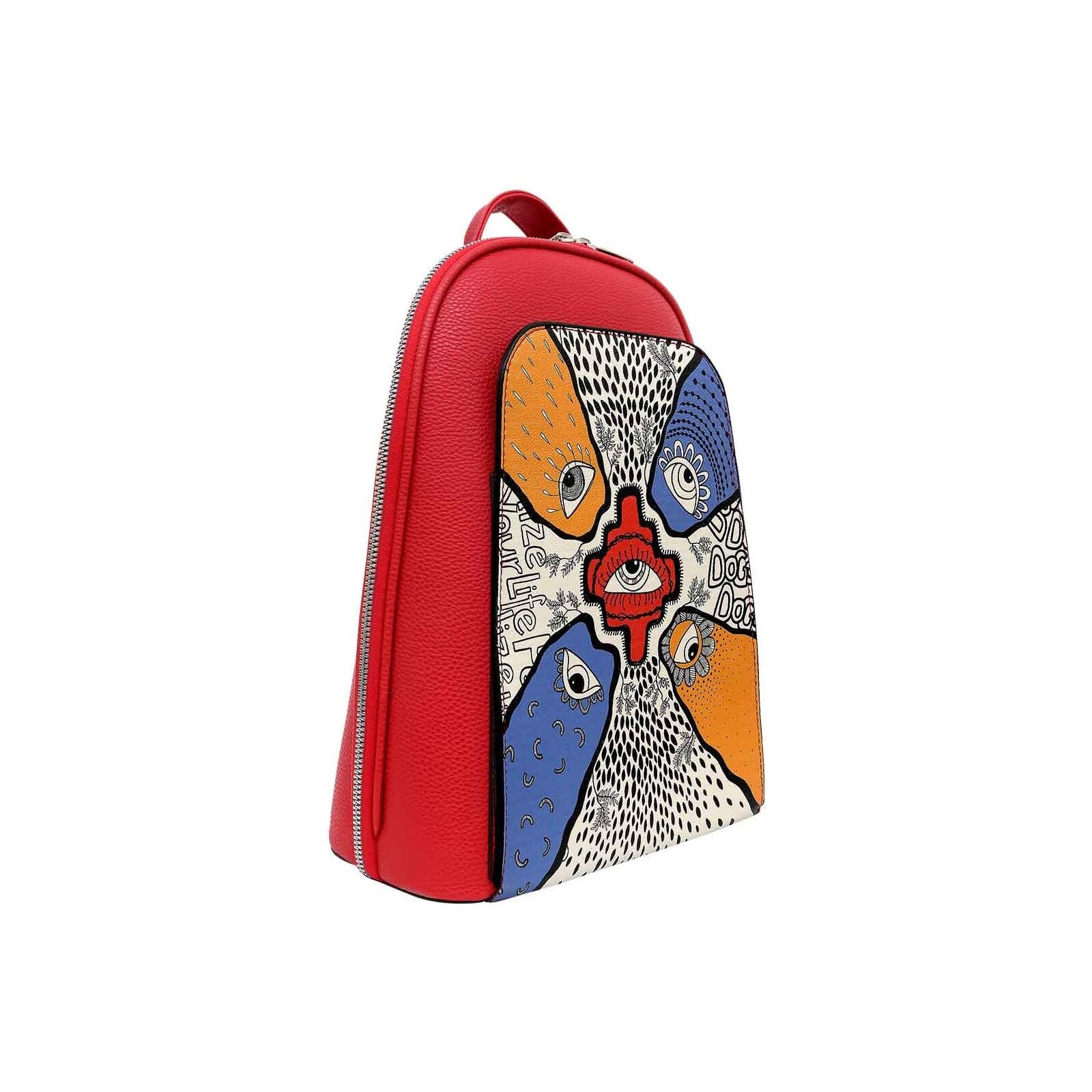 DOGO Tagesrucksack »Tidy Bag Center View Damen Rucksäcke (Fashion) / Neutral«
