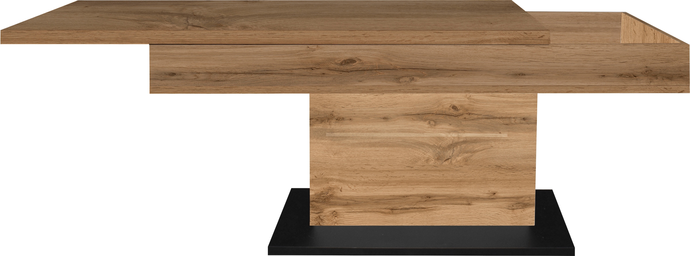 Mäusbacher Couchtisch »Lift Couchtisch«, höhenverstellbar 58-77cm,Tischplatte aufziehbar, Staufach, 110cm breit