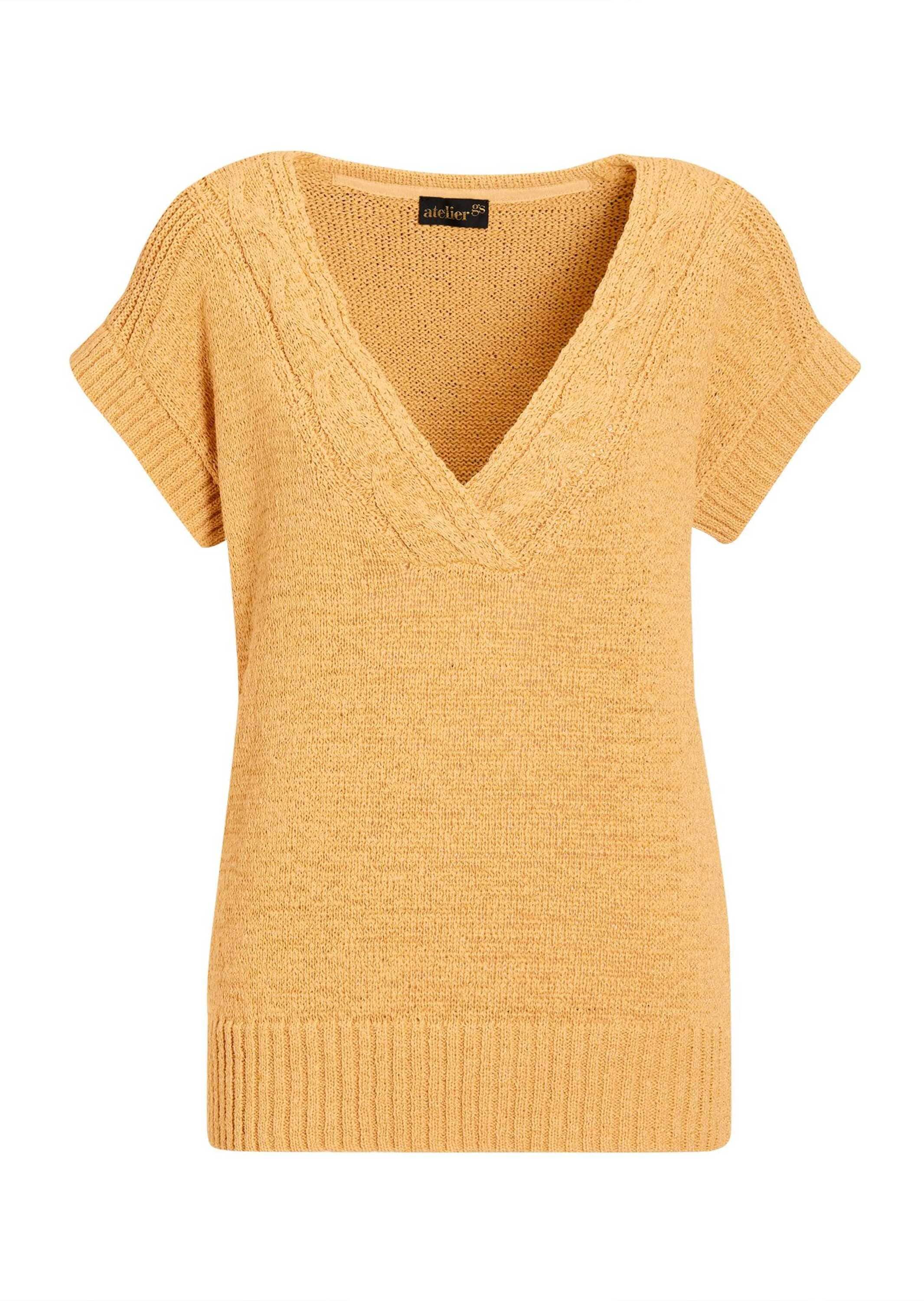 GOLDNER Rundhalspullover "Kurzgröße Trageangenehmer Pullunder mit modischem günstig online kaufen