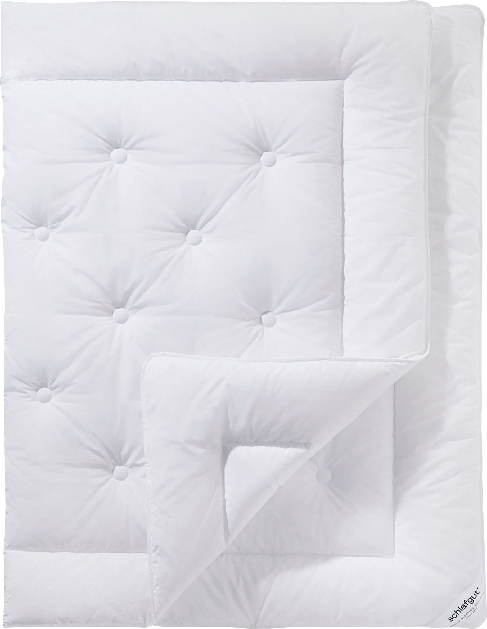 Schlafgut Microfaserbettdecke »Pure«, normal, (1 St.), Bettdecke in 135x200  cm und weiteren Größen, für Sommer oder Winter kaufen | BAUR