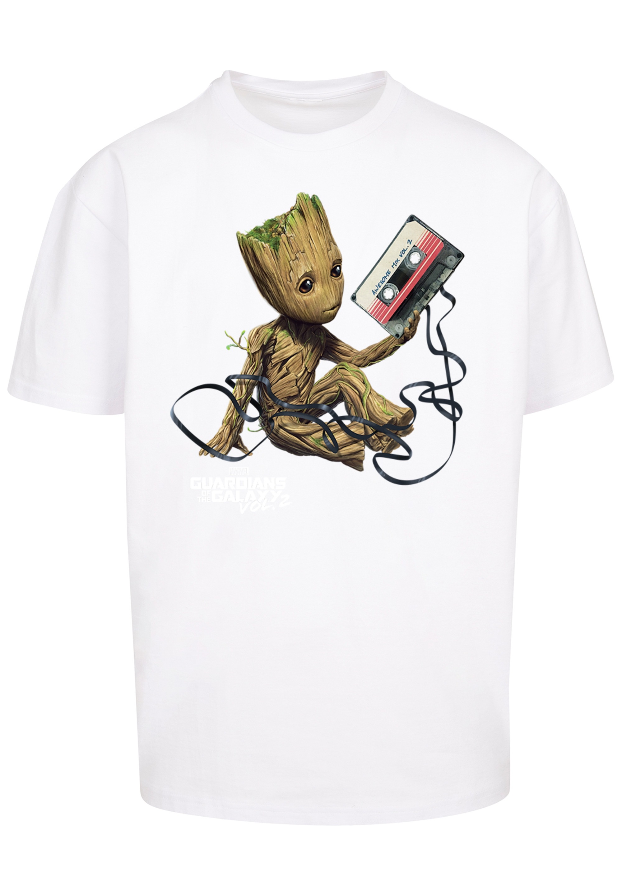 F4NT4STIC T-Shirt "Guardians Of The Galaxy Vol2 Groot Tape", Print günstig online kaufen