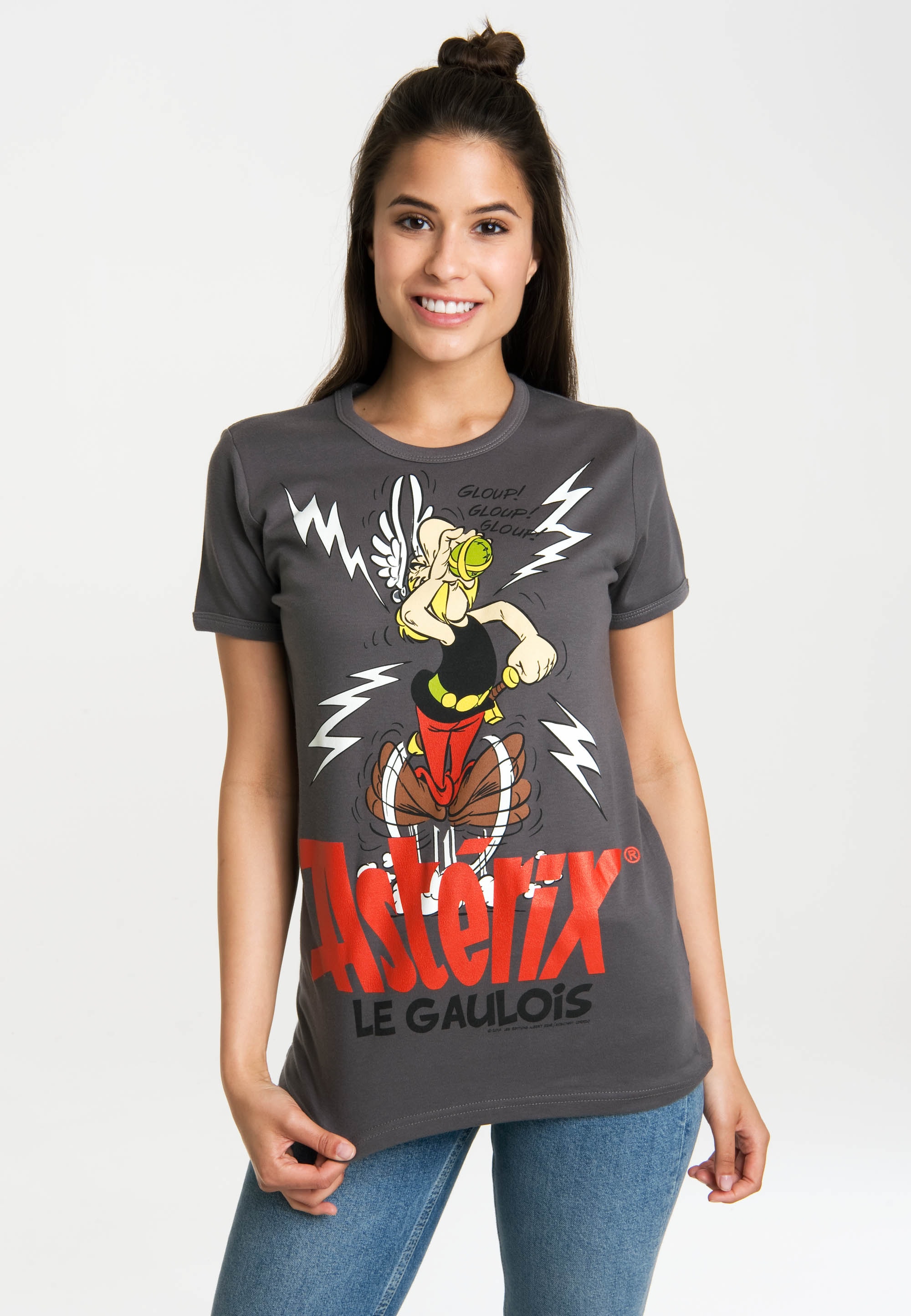 LOGOSHIRT T-Shirt "Asterix – Magic Poison", mit lizenzierten Originaldesign günstig online kaufen