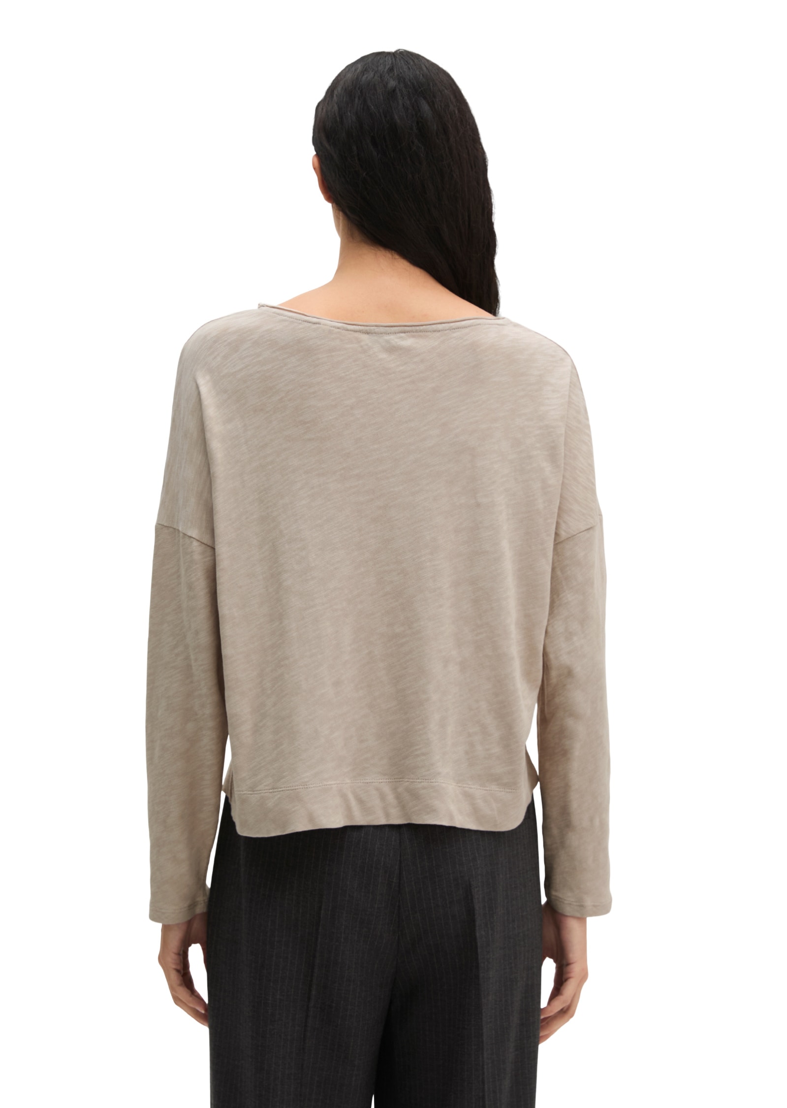 Marc O'Polo Langarmshirt »aus Organic Cotton-Qualität«