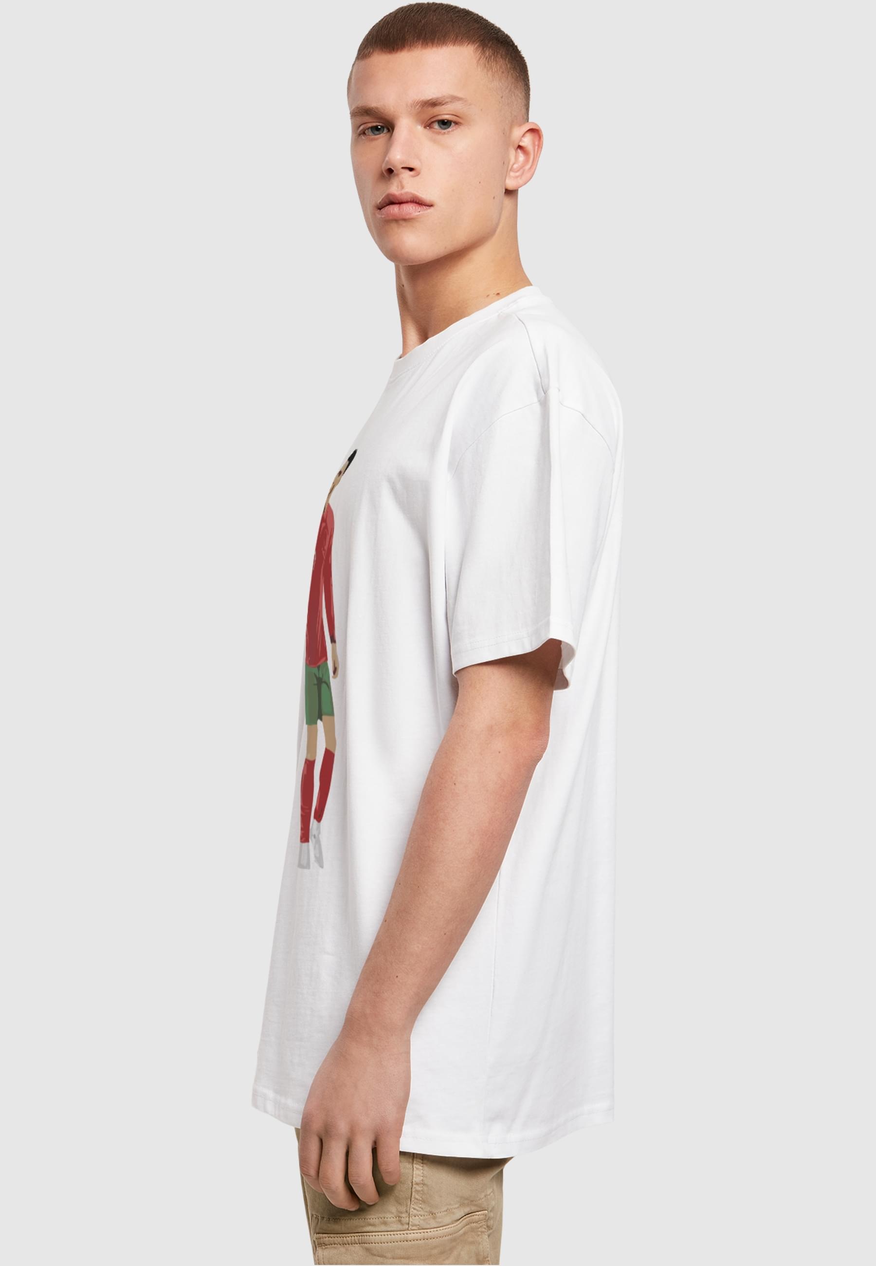 Merchcode T-Shirt »Merchcode Herren Player 3 Heavy Oversized Tee«, (1 tlg.)