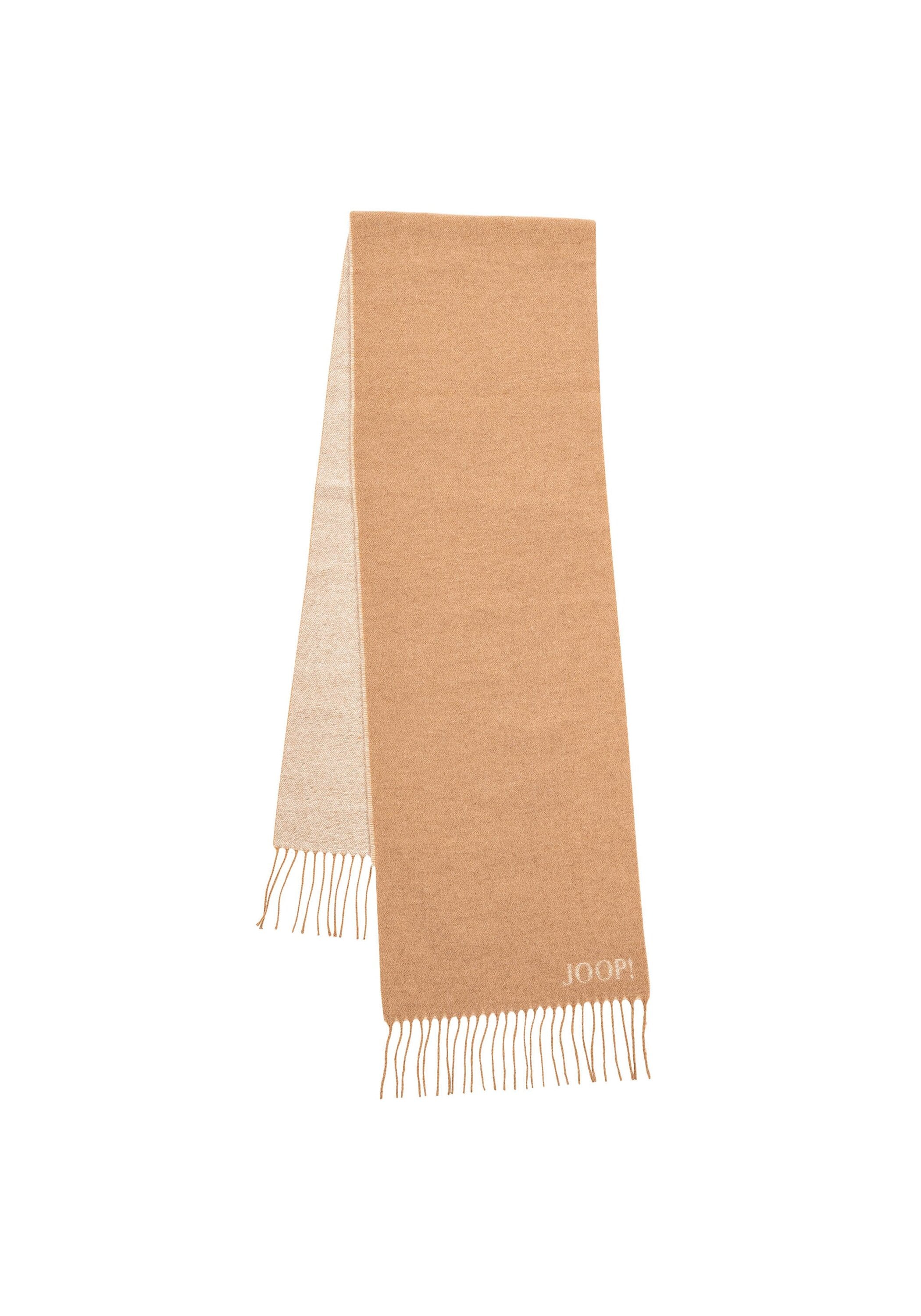 JOOP Damen Schal "Schal 17 JSC-04Larsen 10014536", beige, Obermaterial: 50% Wolle WO. 37% Baumwolle CO. 13% Polyamid PA., Modetücher