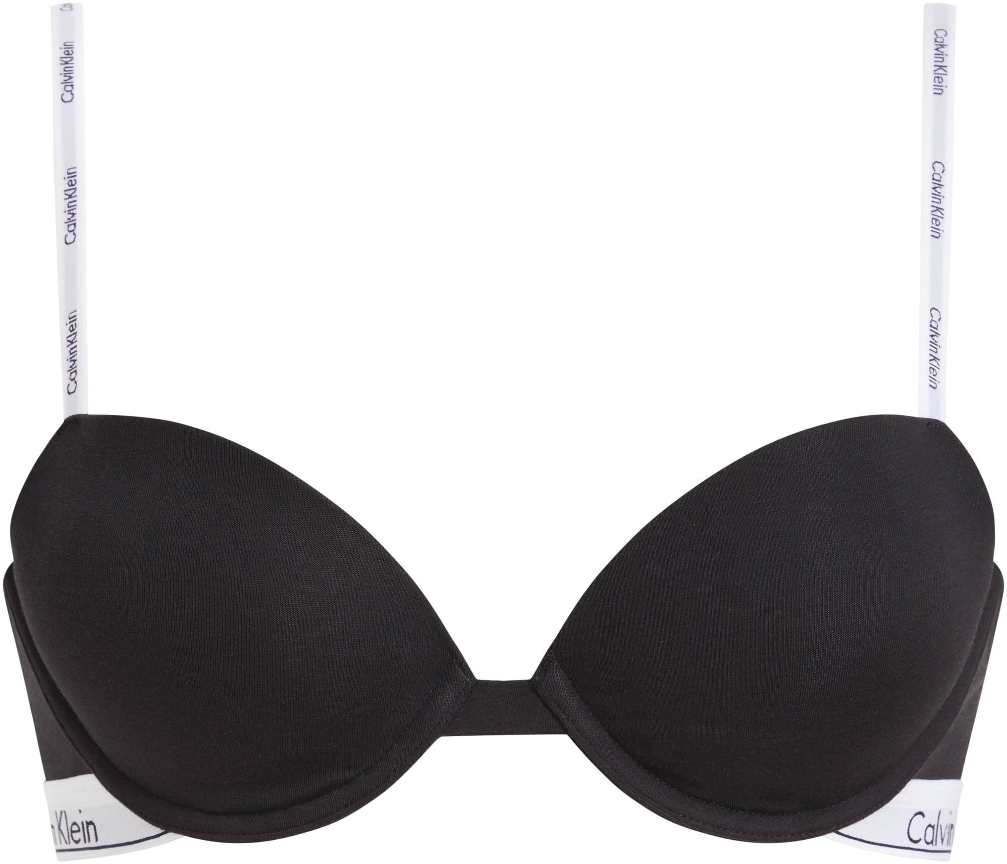 Calvin Klein Underwear Bügel-BH »LIGHTLY LINED DEMI«, mit Logoschriftzug am Träger