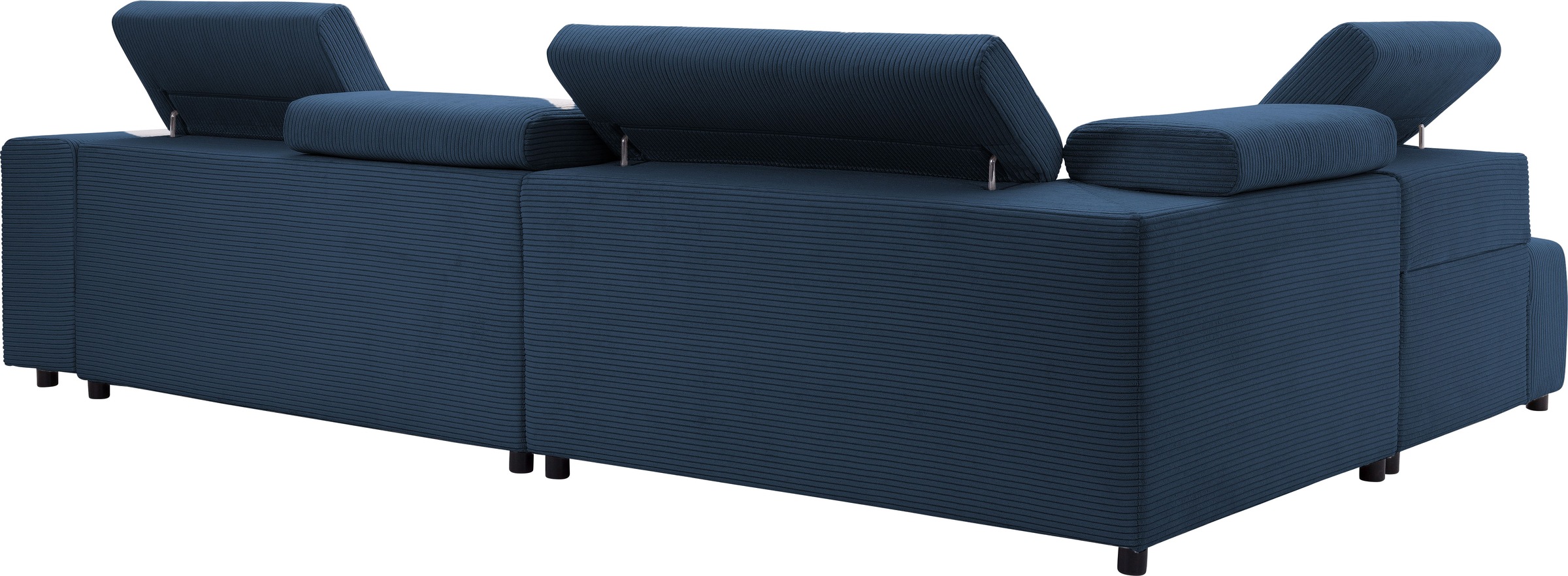 exxpo - sofa fashion Ecksofa »VITTORIO«, inkl. Kopfteil- und Sitztiefenverstellung, wahlweise mit Bettfunktion