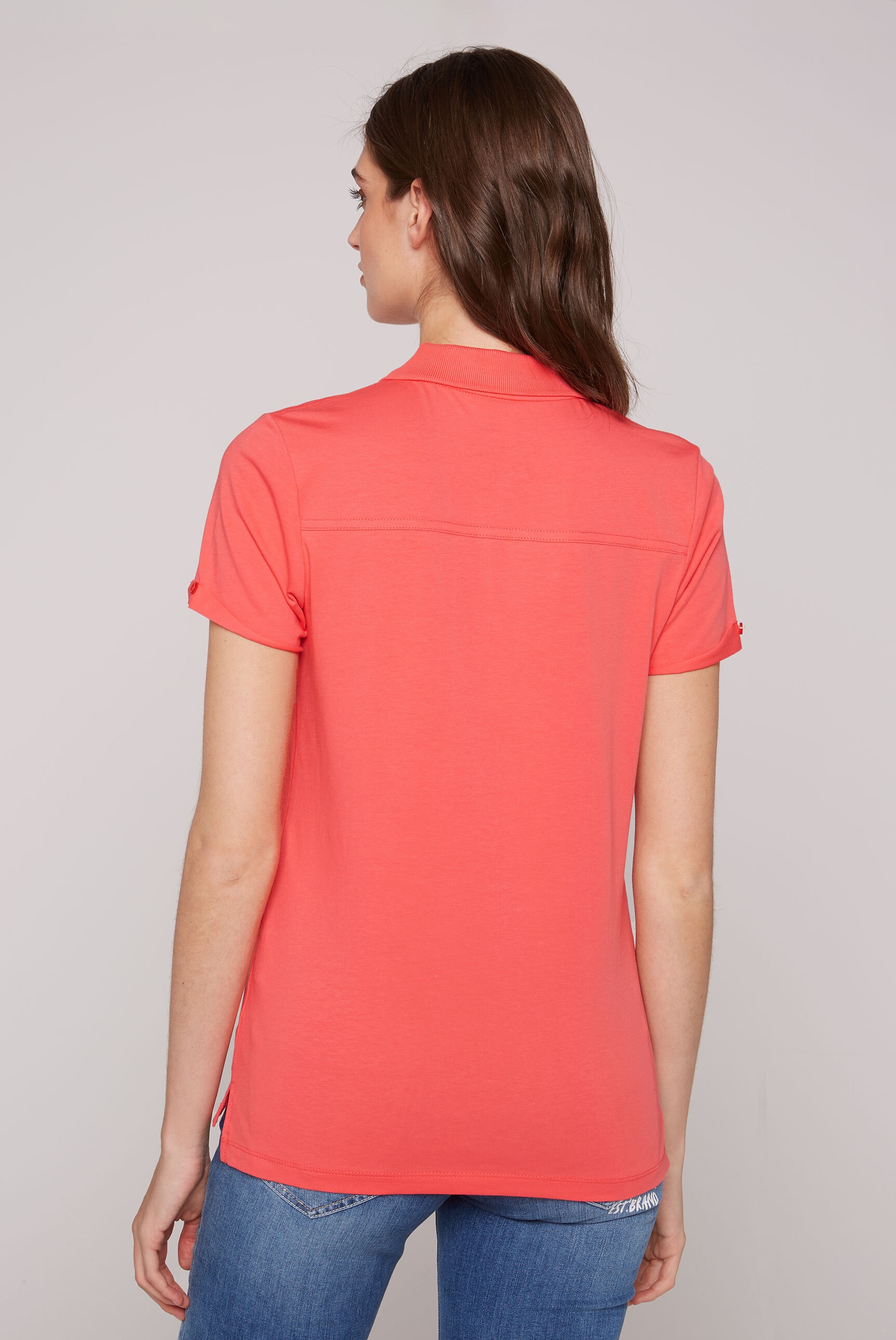 SOCCX Poloshirt, mit Elasthan-Anteil