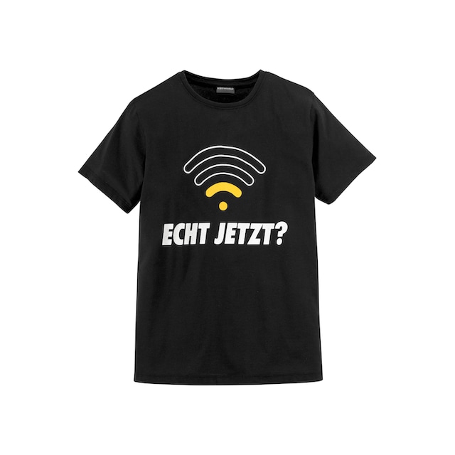 KIDSWORLD T-Shirt »ECHT JETZT?«, Spruch | BAUR