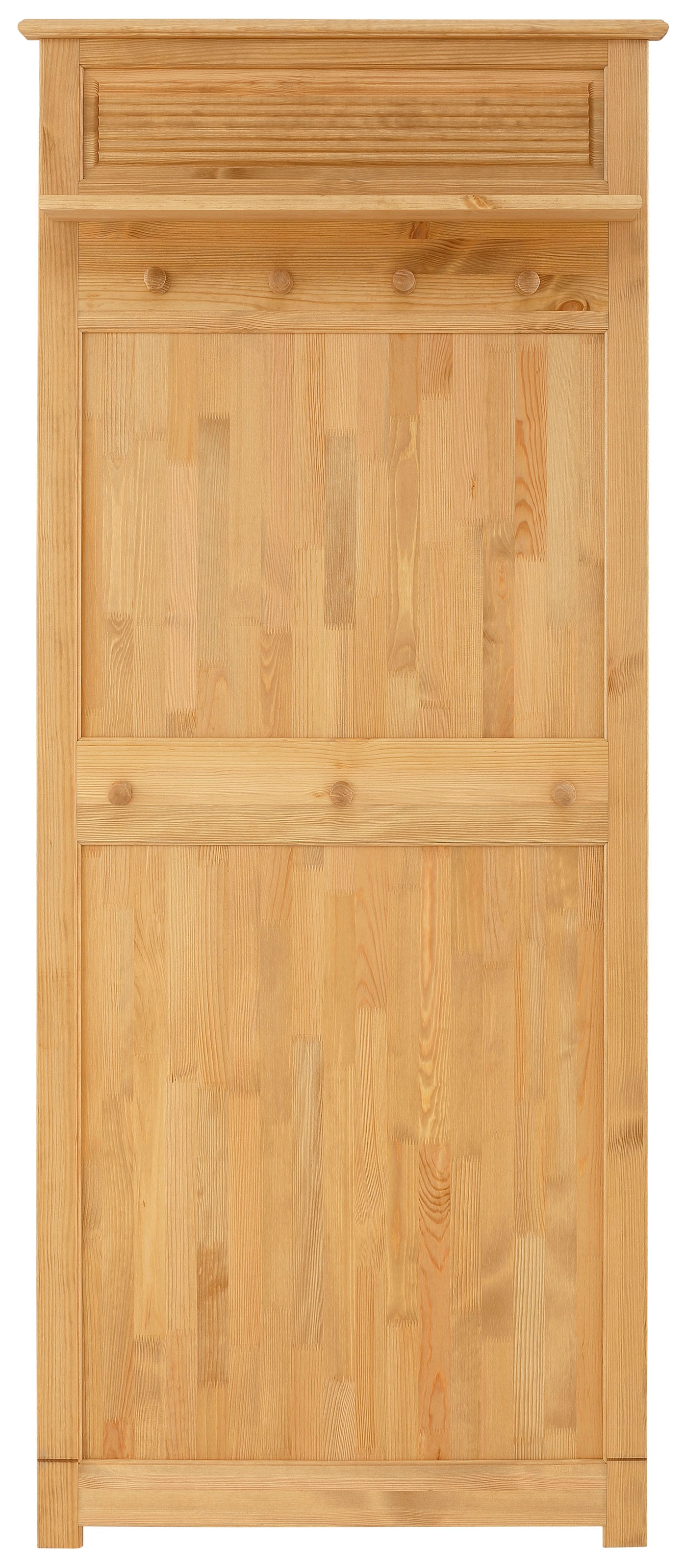 Home affaire Garderobenpaneel "Rauna", aus massiver Kiefer, Breite 85 cm, F günstig online kaufen