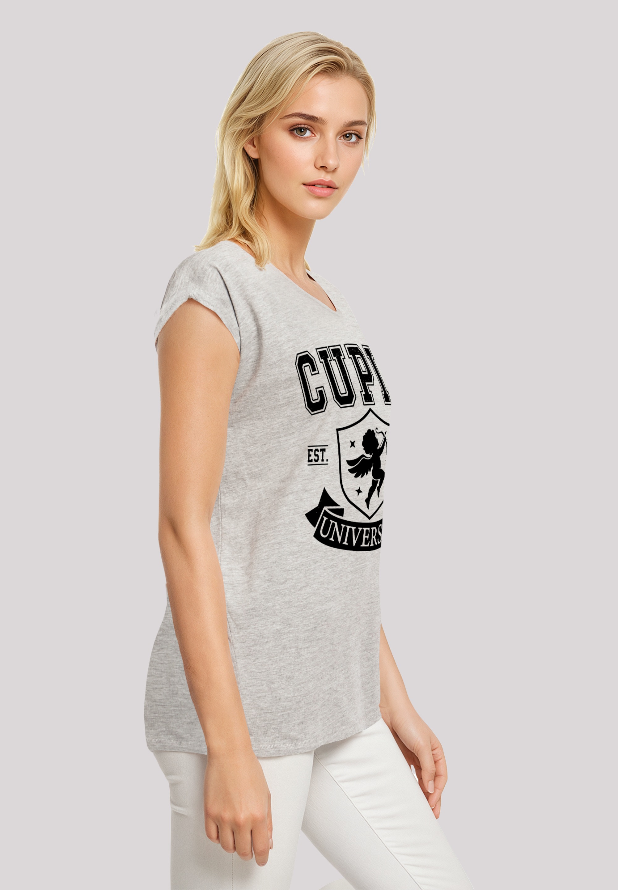 F4NT4STIC T-Shirt »Cupid University Valentinstag«, Premium Qualität