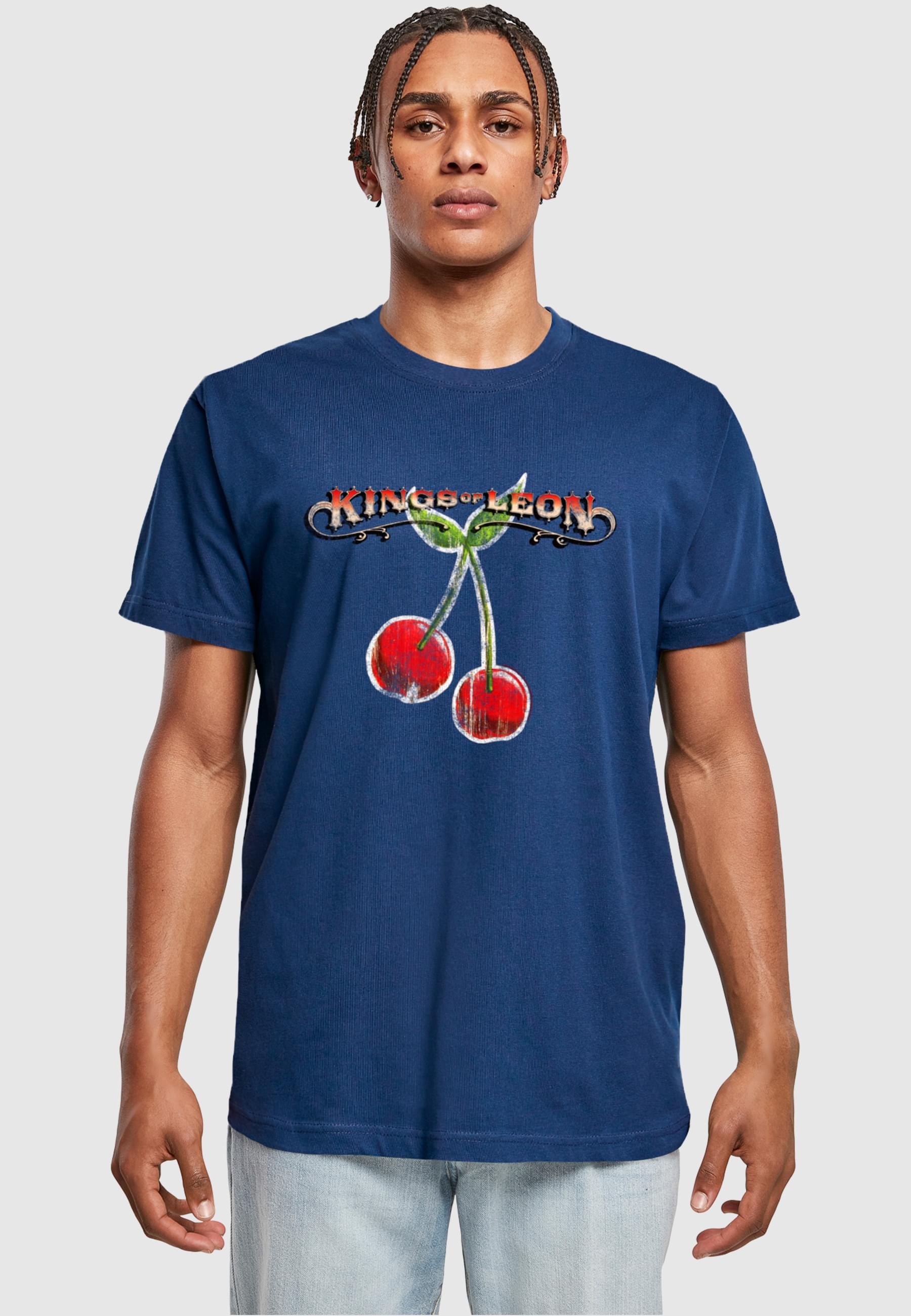 Thumbnail - Merchcode T-Shirt "Merchcode Herren Kings Of Leon - Cherries T-Shirt", (1 tlg.)