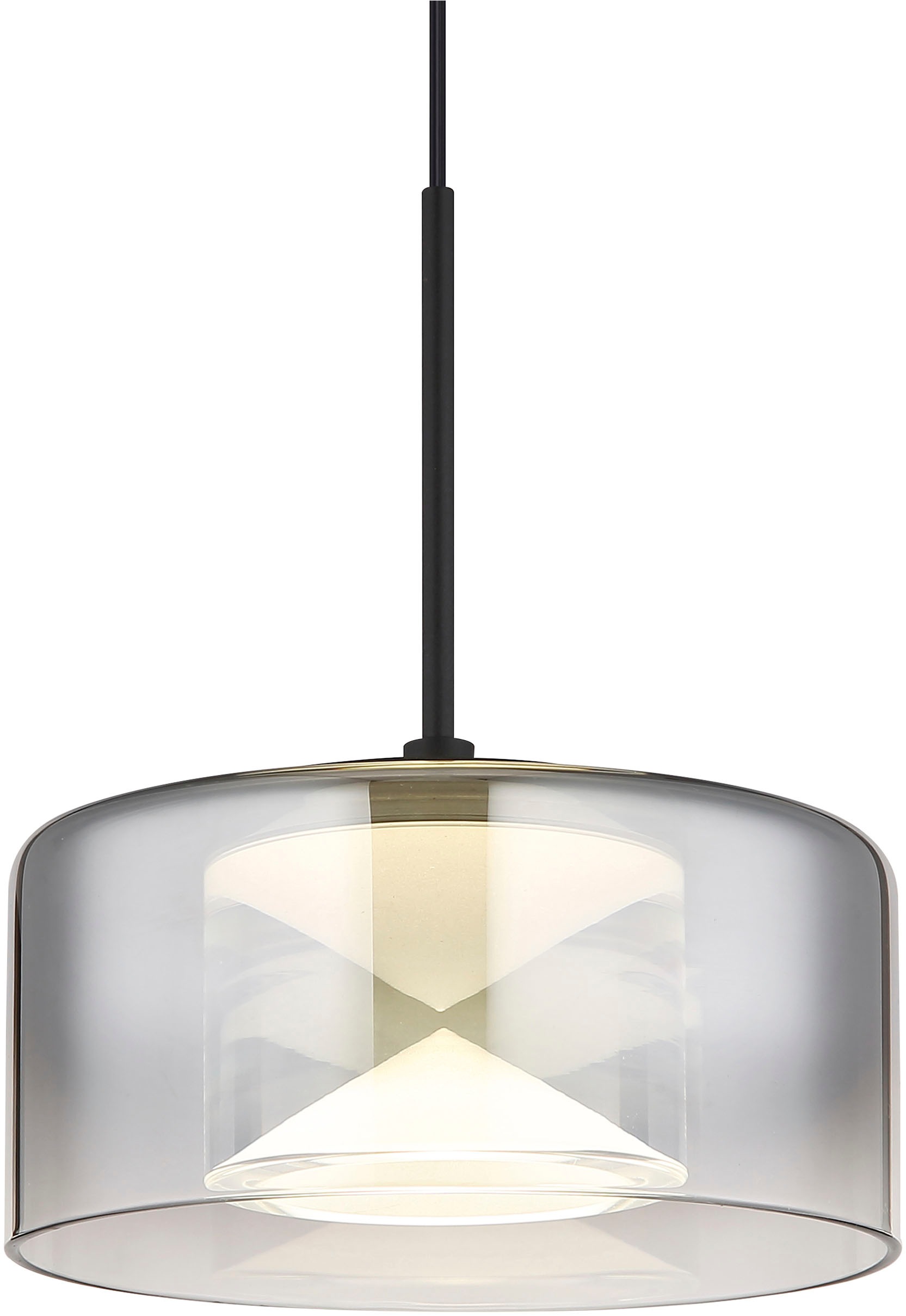 GLOBO LIGHTING Hängeleuchte »BELINDA« LED-Modul 1 Stk. Warmweiß Hängelampe Esszimmer-Leuchte Esstischleuchte Wohnzimmer