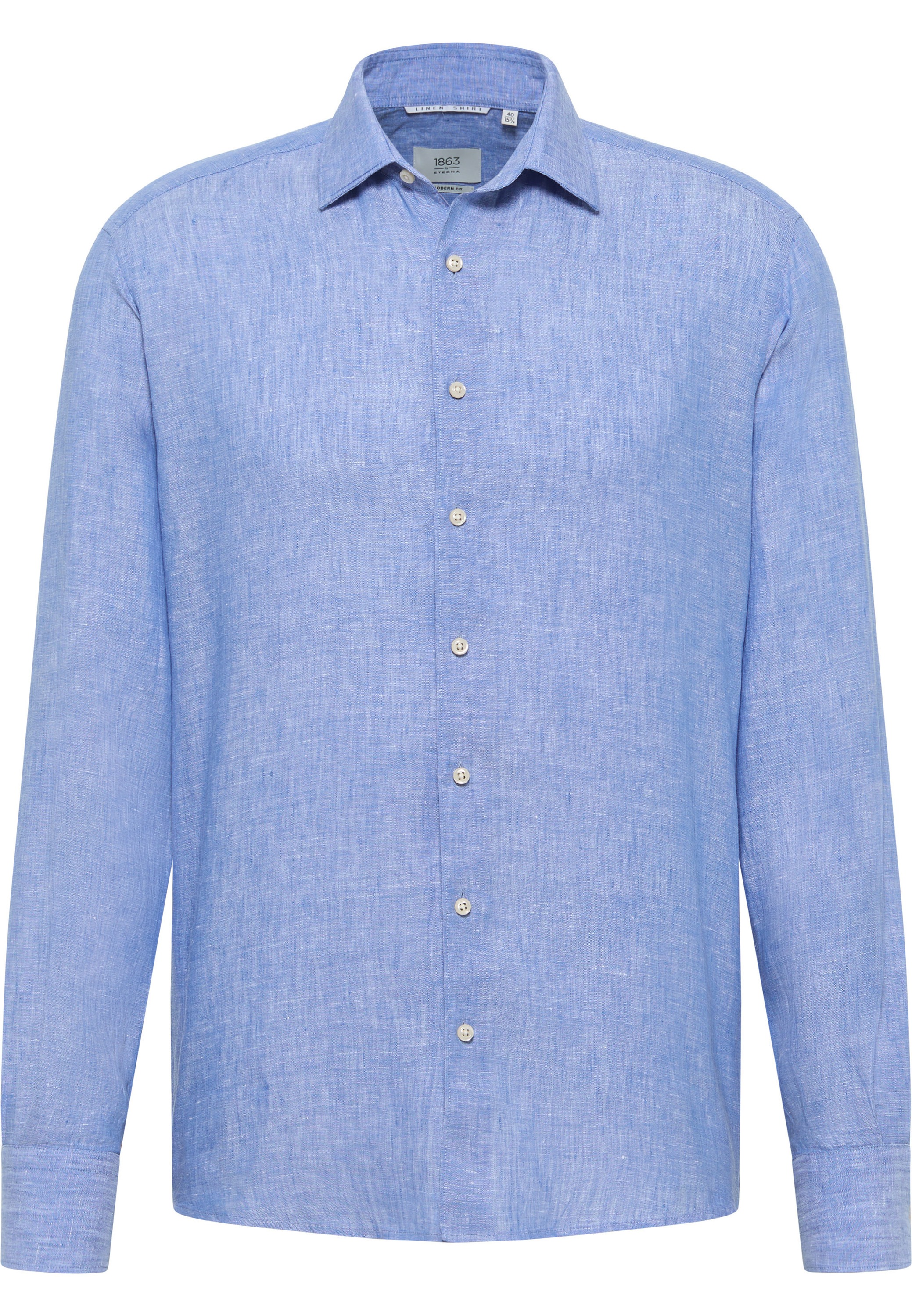 Eterna Langarmhemd »MODERN FIT«, EASY IRON (bügelleicht)