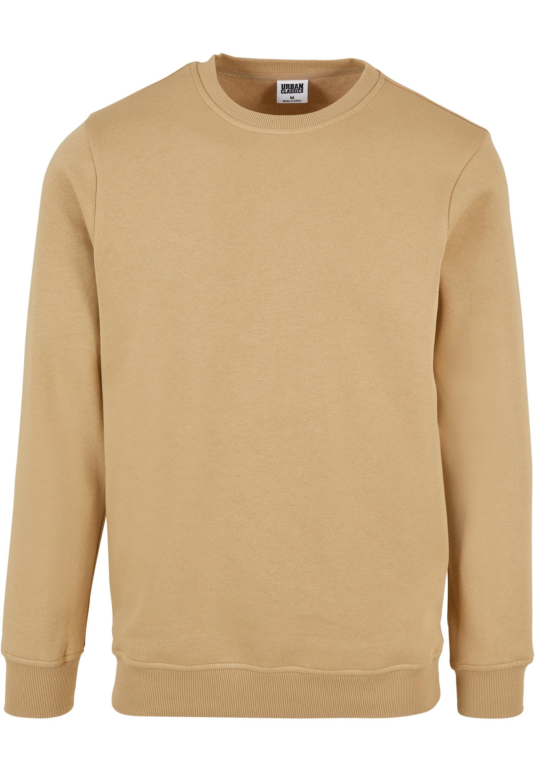 URBAN CLASSICS Rundhalspullover "Urban Classics Herren Basic Terry Crew", ( günstig online kaufen