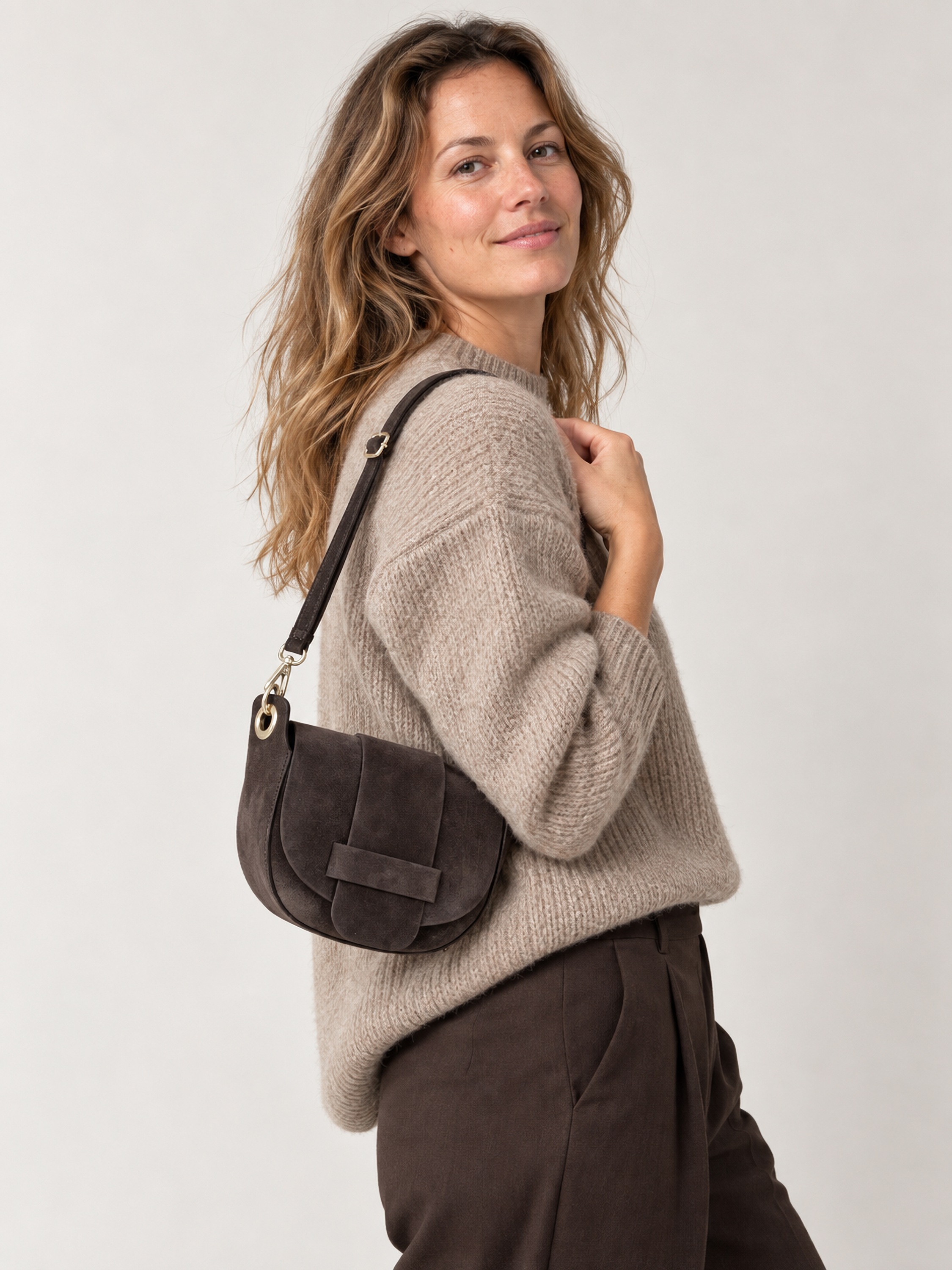 COLLEZIONE ALESSANDRO Umhängetasche »Sella« Echtes Leder, Made in Italy