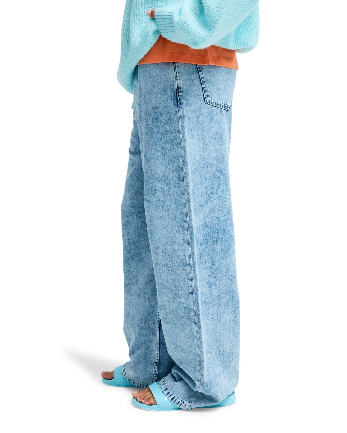 Thumbnail - Roxy Loose-fit-Jeans "Saltwater Mid Sunbleached"