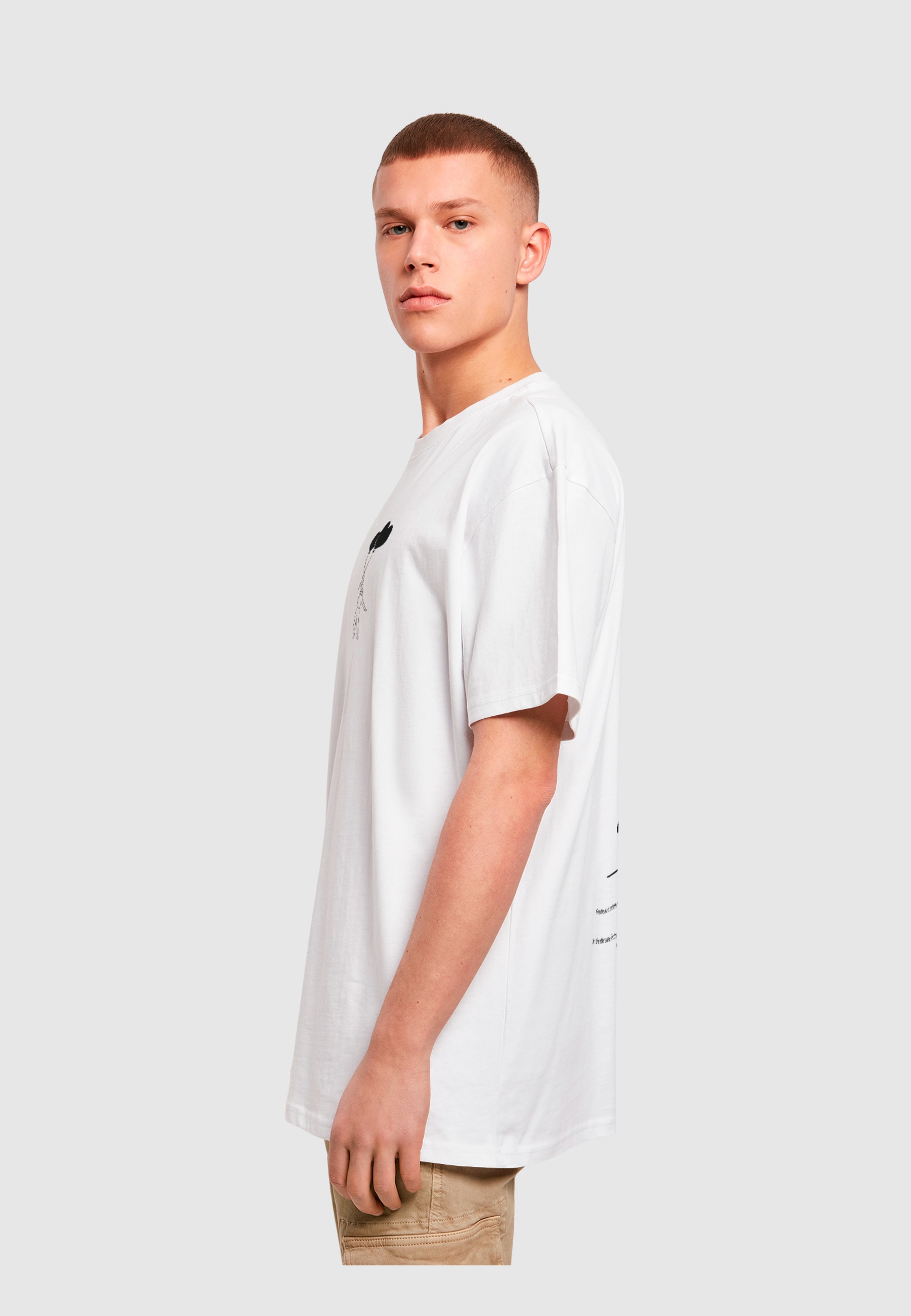 Merchcode T-Shirt »Merchcode Herren Love In The Air Heavy Oversize Tee« 1