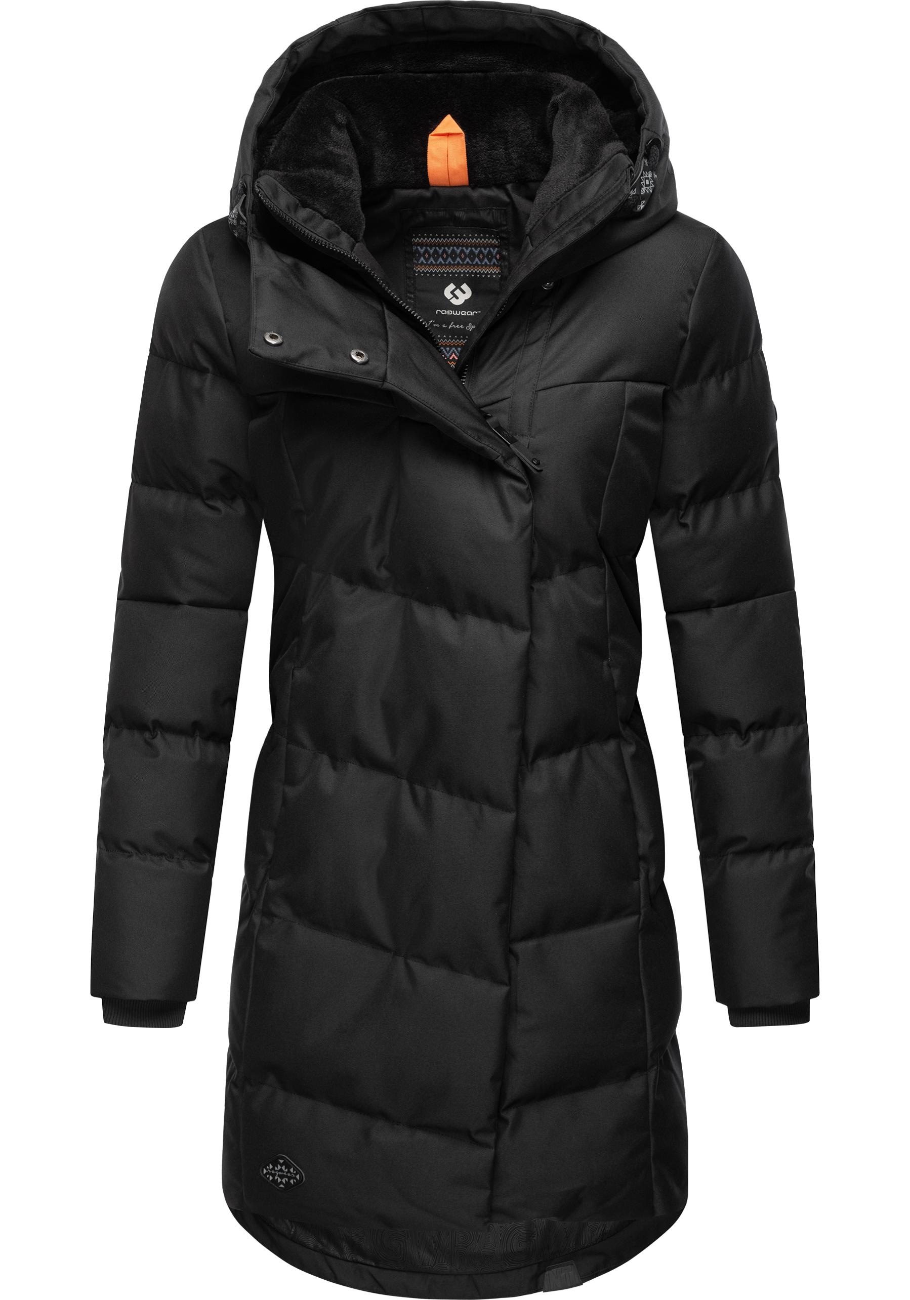 Ragwear Wintermantel »Pavla«, stylischer Winterparka mit Teddyfutter und Kapuze
