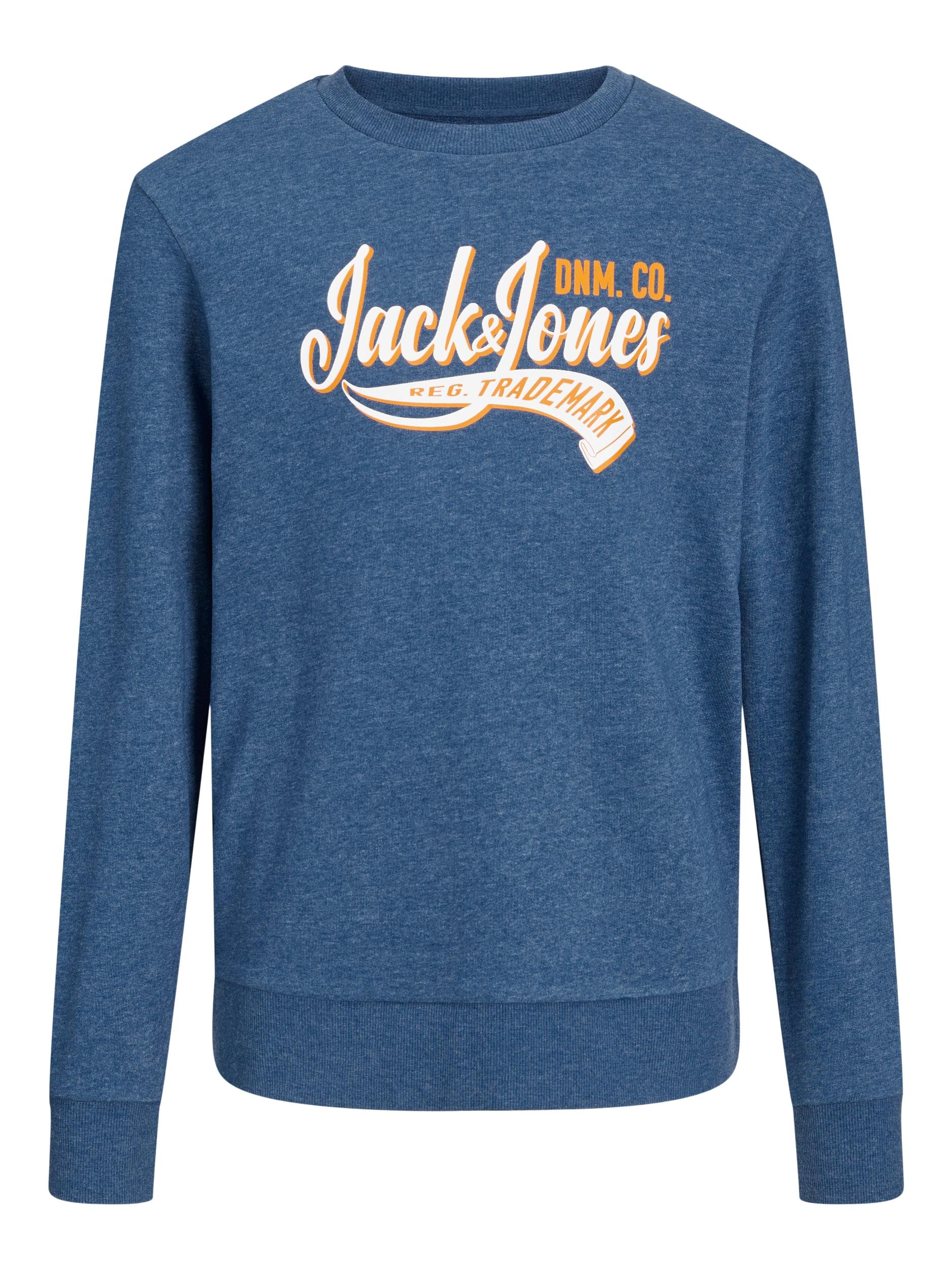kaufen JNR« »JJELOGO SS24 2 Jack Sweatshirt SWEAT | & NECK COL Junior BAUR CREW Jones