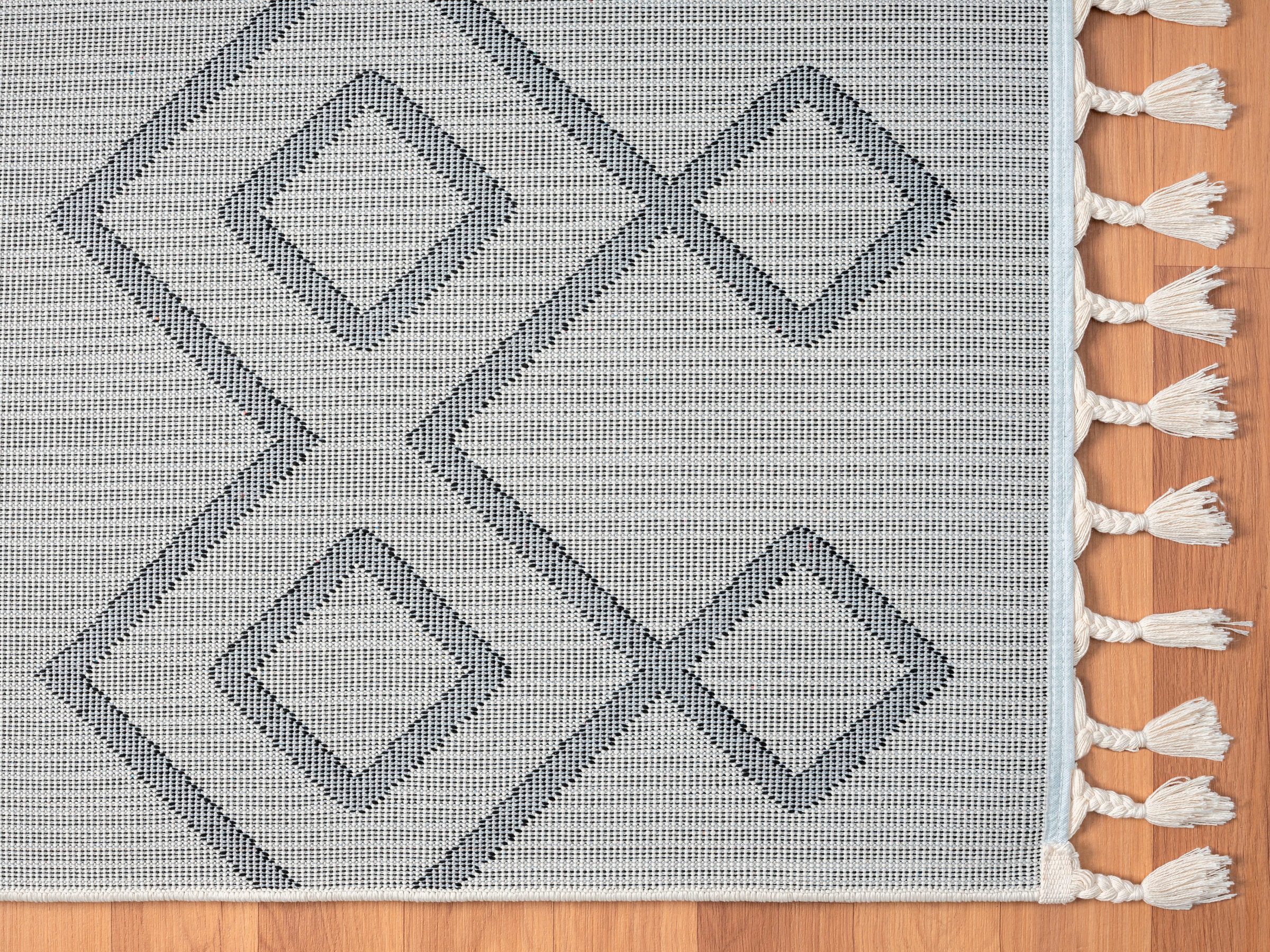 Myflair Möbel & Accessoires Hochflor-Teppich »Moroccan Mural«, rechteckig, 24 mm Höhe, modern, marokkanisches Design, flauschig weich, mit Fransen