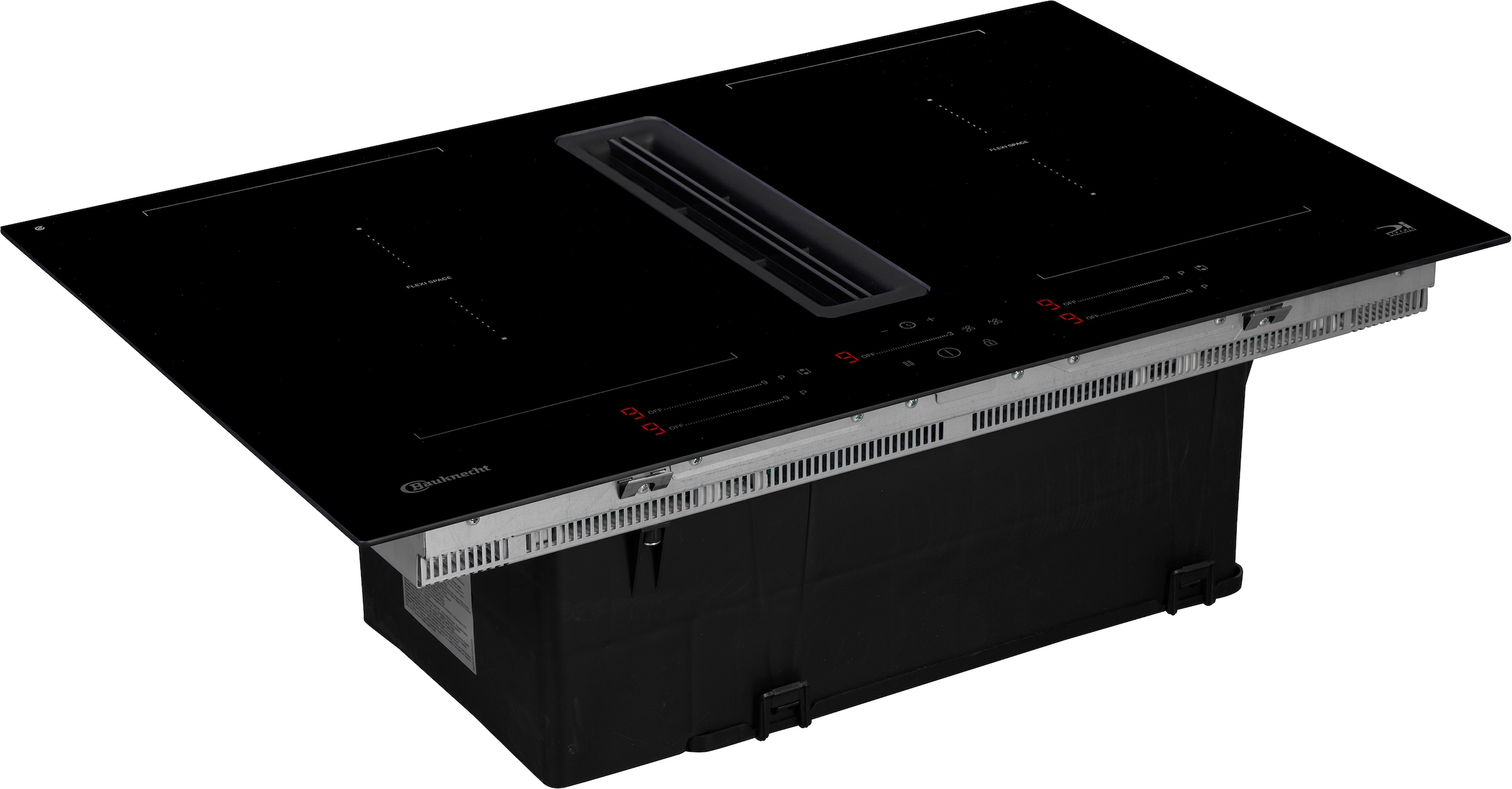 BAUKNECHT Kochfeld mit Dunstabzug »BVH80FFB01« Kochen mit integriertem Dunstabzug