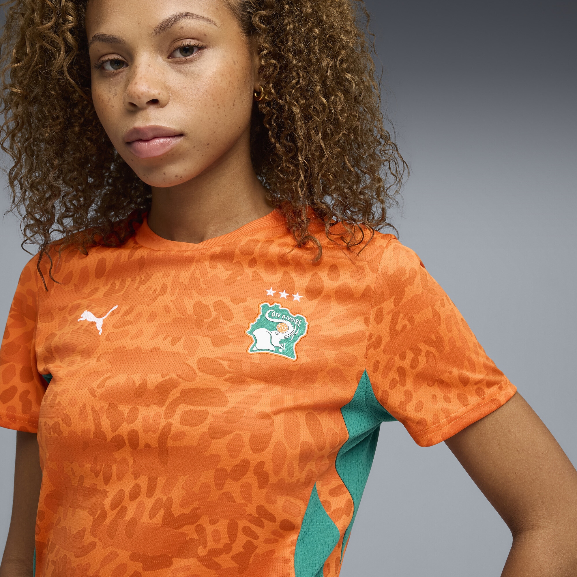 PUMA Trainingsshirt »Elfenbeinküste 2026 Heimtrikot Damen«