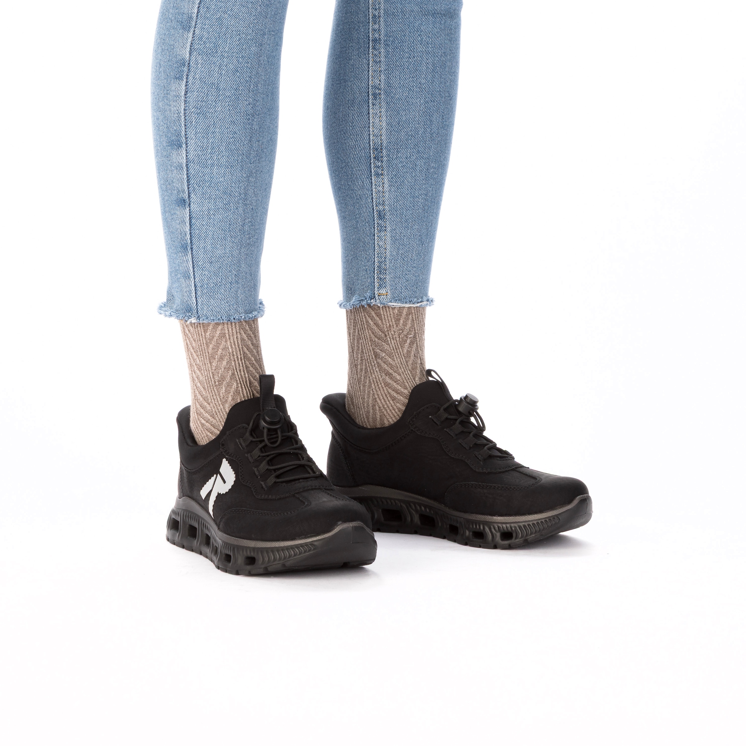 Rieker Slip-On Sneaker »Ready2GO«  Freizeitschuh, Halbschuh, Schlupfschuh mit Schnellverschluss