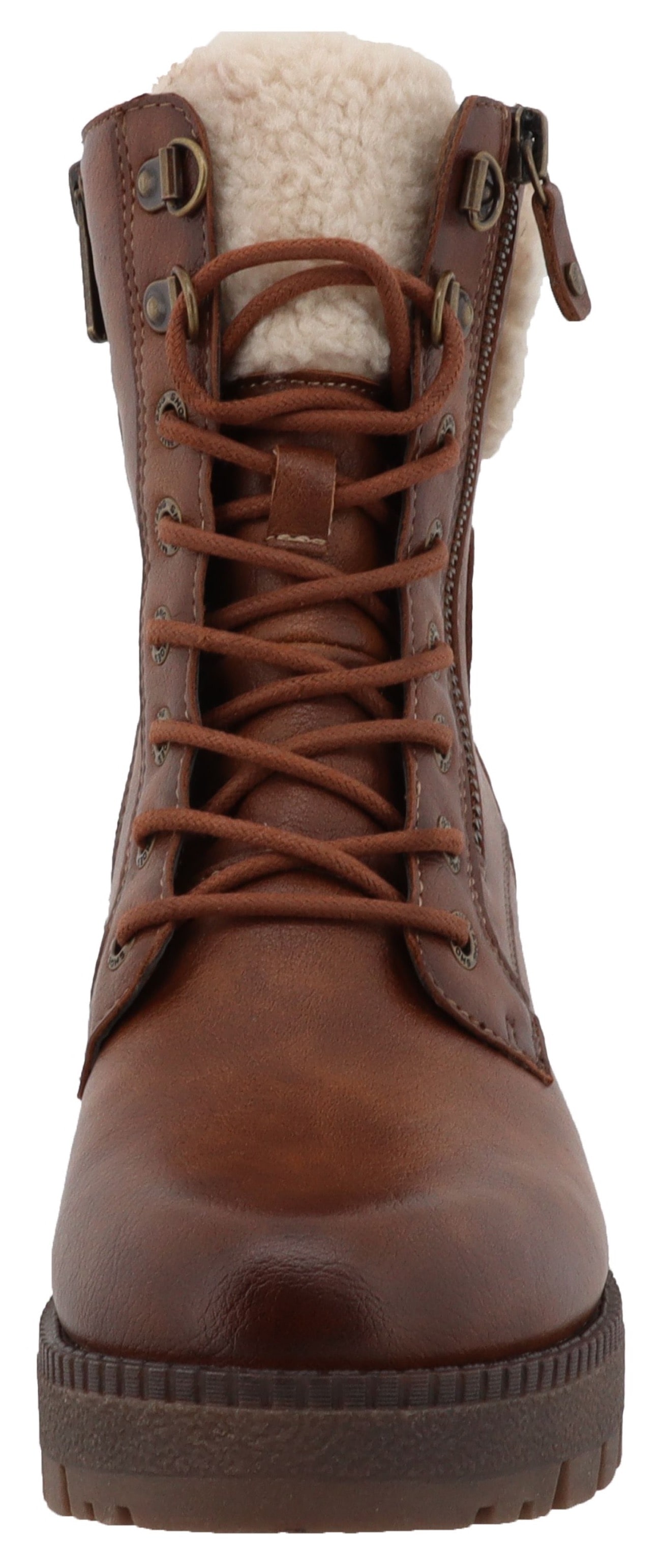 Mustang Shoes Winterstiefelette »Caro«  Winterboots mit Blockabsatz