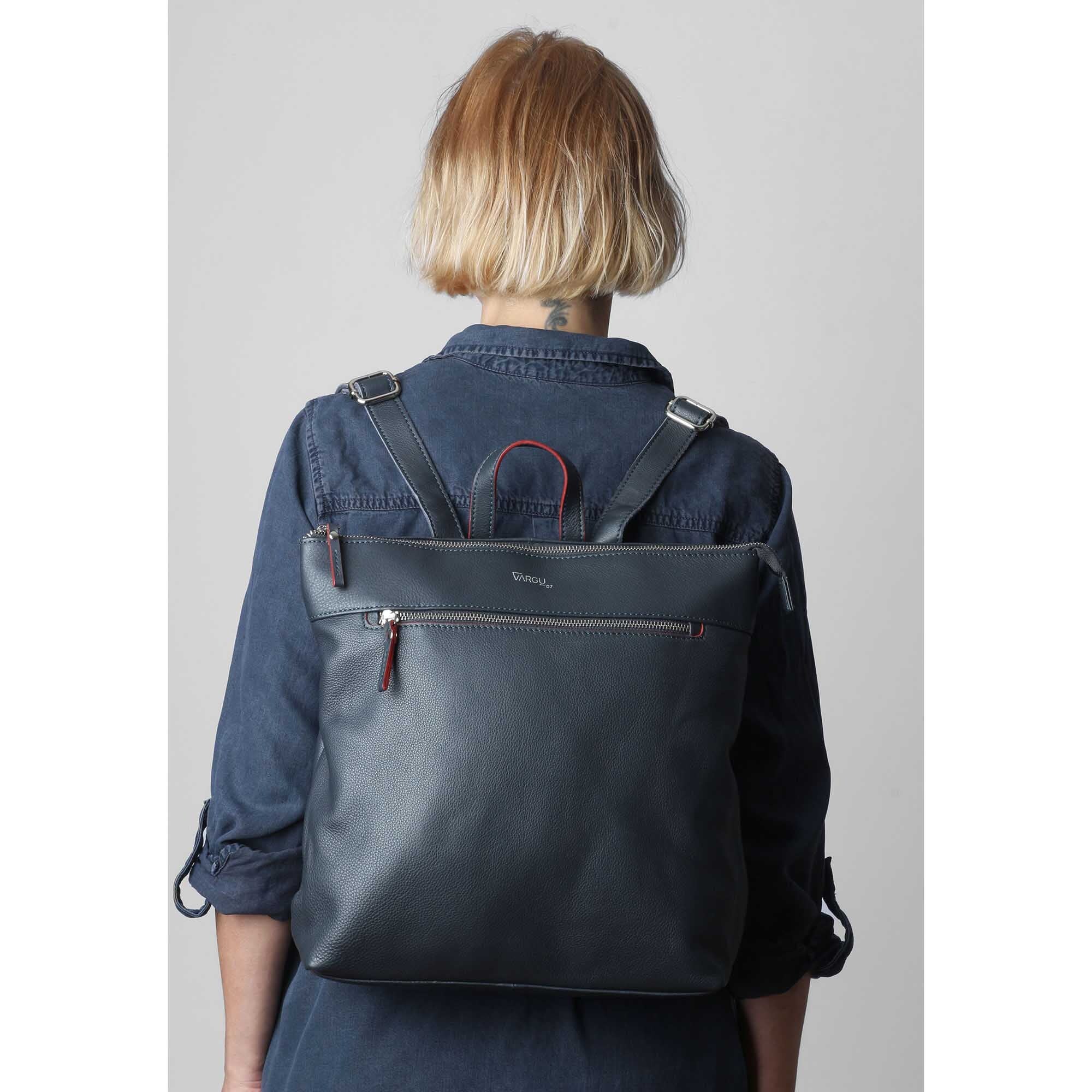 Vargu Cityrucksack »Femen 1«, LGW zertifiziertes Leder