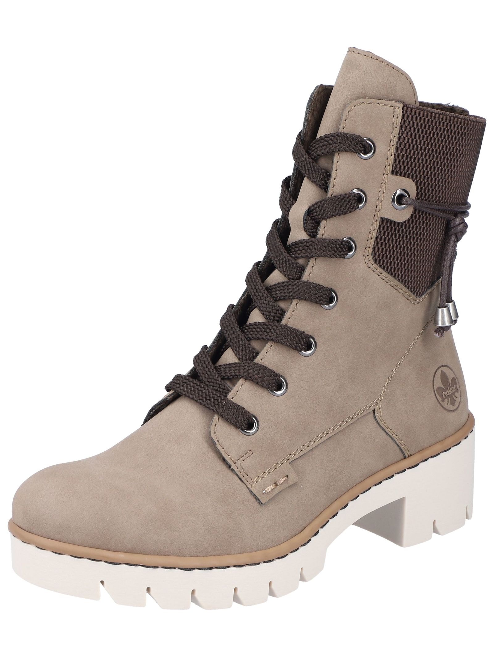 Rieker Schnürstiefelette "Rieker Stiefelette Lederimitat" günstig online kaufen