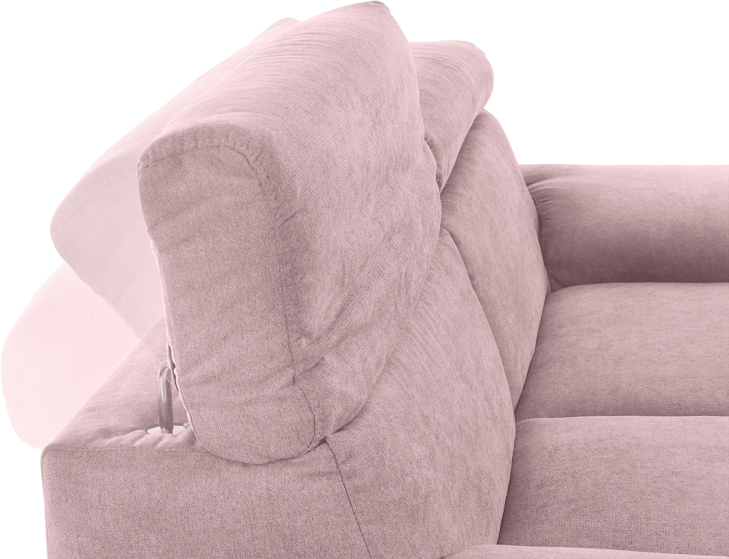 Thumbnail - DOMO collection 2,5-Sitzer "Mira inklusive Kopfteilverstellung für mehr Wohlfühlkomfort" elegant und modern, komfortabel...